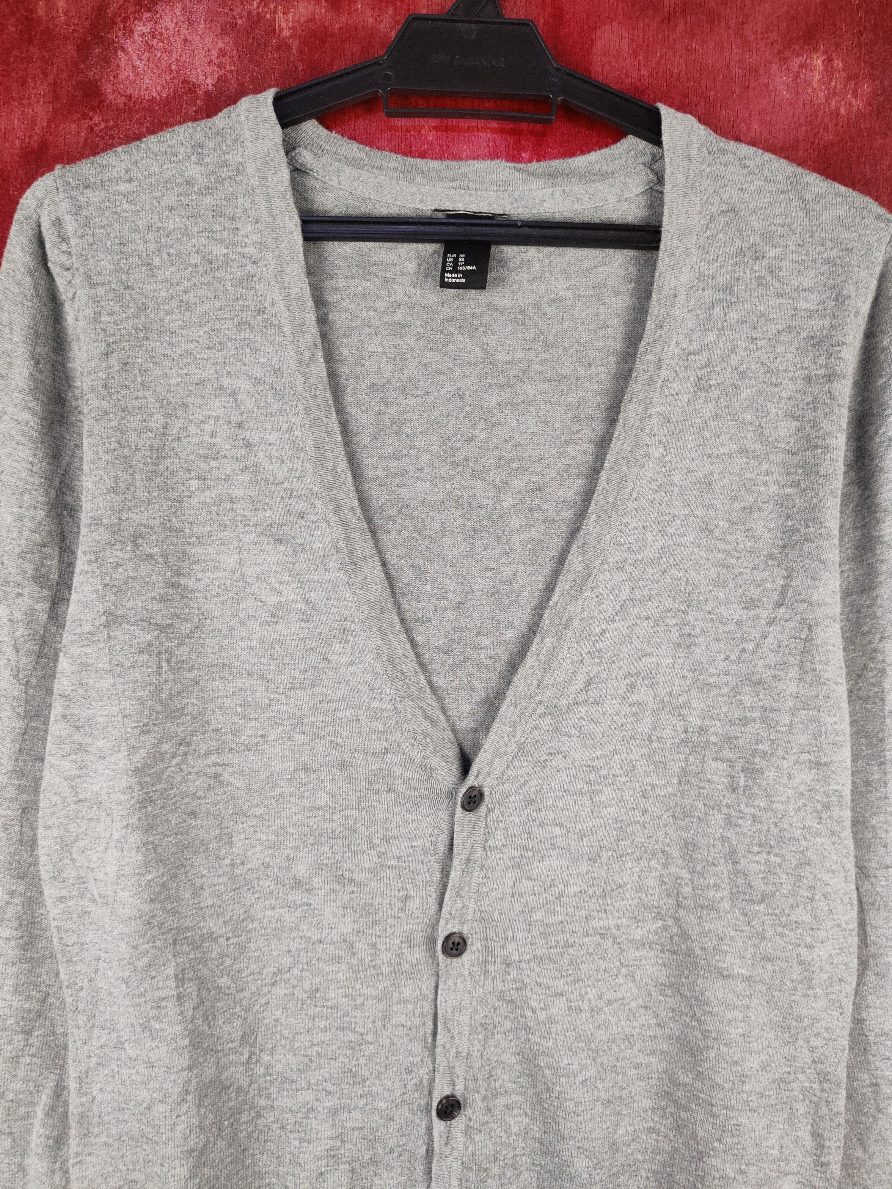 Homespun Knitwear Japanese Brand Gray Cardigan knitwear #S947 Size S / US 4 / IT 40 - 2 Thumbnail