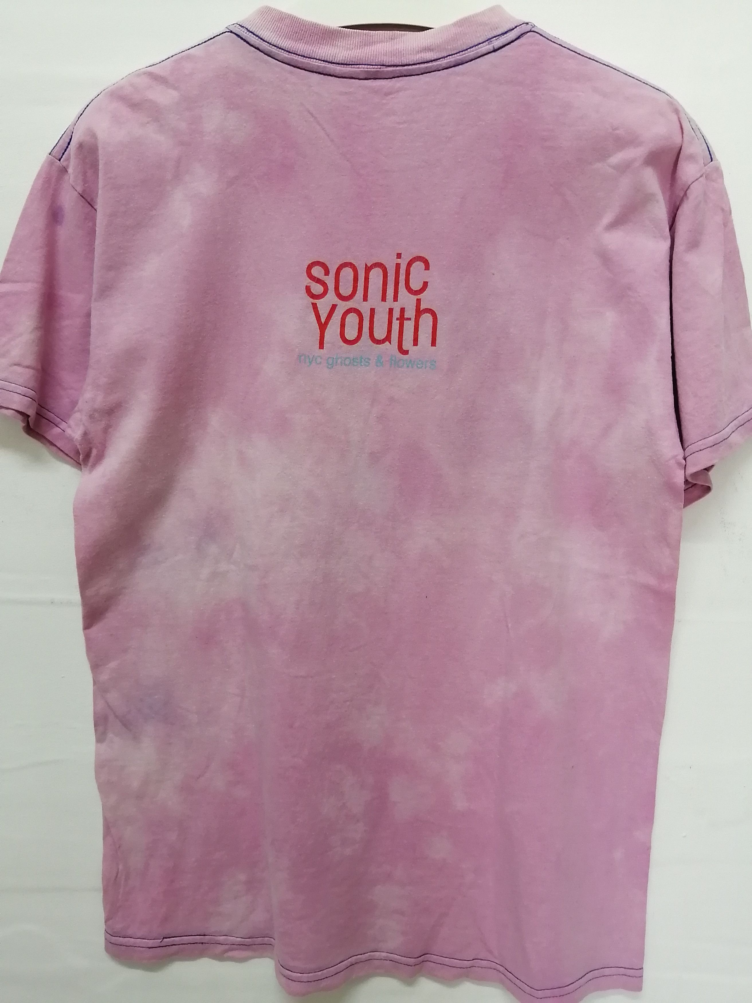 Band Tees Vintage SONIC YOUTH nyc ghosts & flowers t-shirt Size US M / EU 48-50 / 2 - 3 Thumbnail