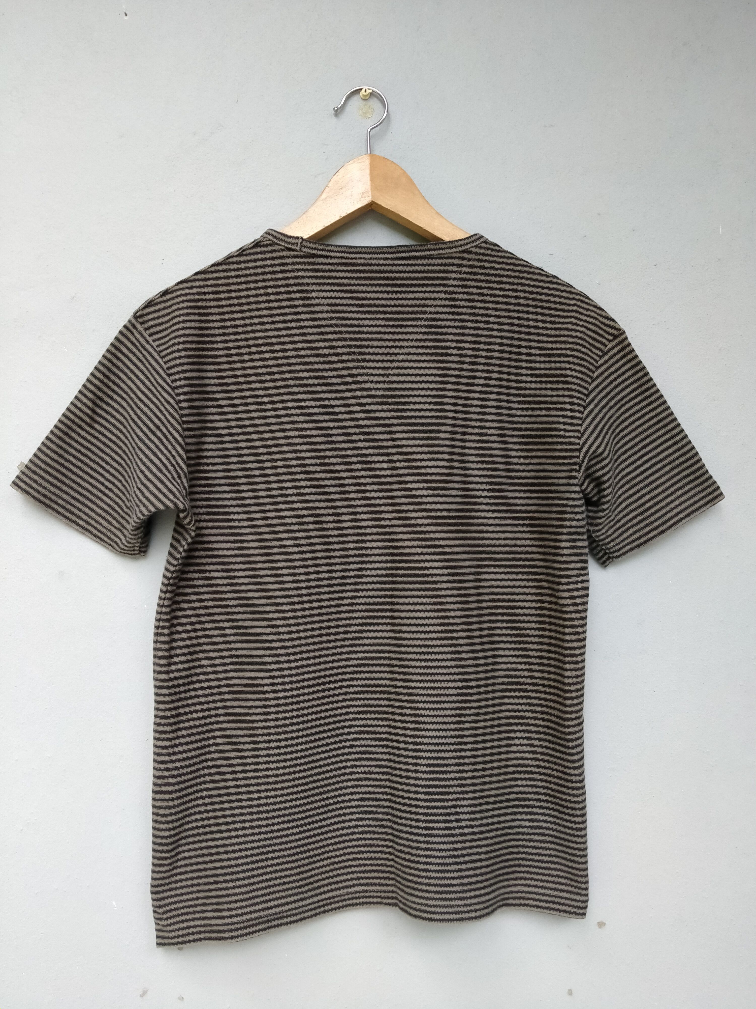 Lemaire Lemaire X Uniqlo Stripe Single Pocket Tee Size US S / EU 44-46 / 1 - 6 Thumbnail