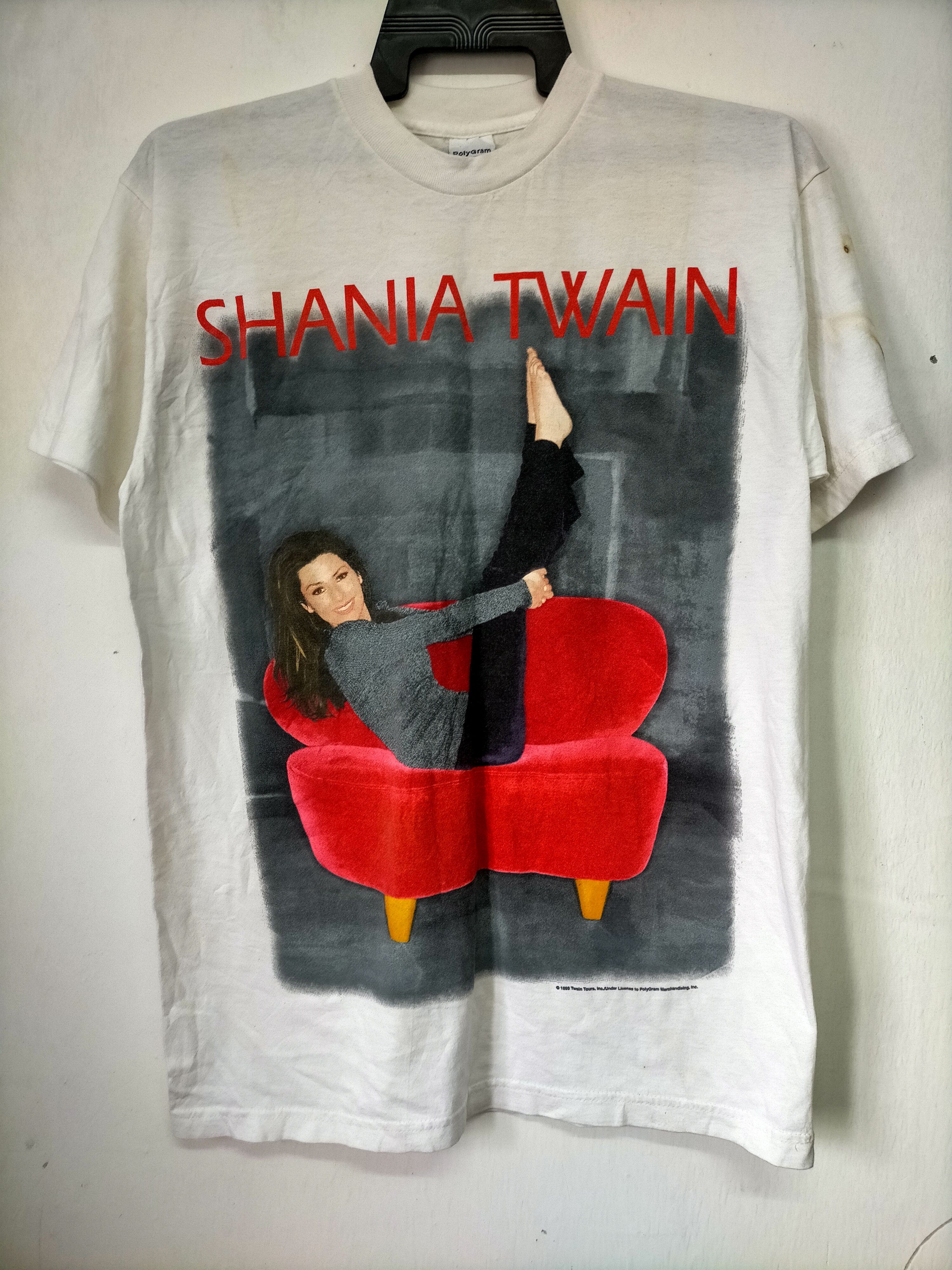 Band Tees Vintage 1998 Shania Twain Rap tees tee Size US L / EU 52-54 / 3 - 1 Thumbnail