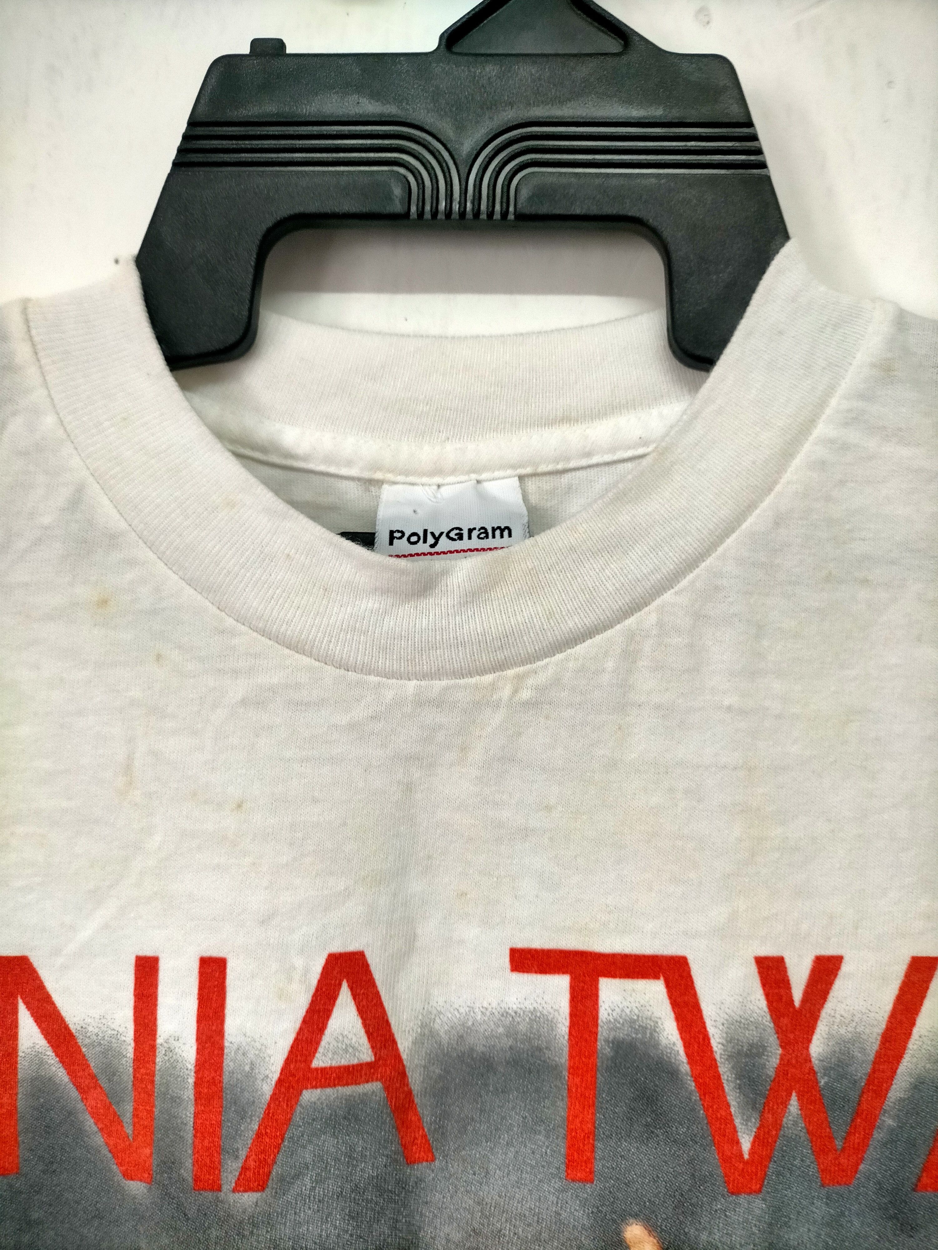 Band Tees Vintage 1998 Shania Twain Rap tees tee Size US L / EU 52-54 / 3 - 3 Thumbnail