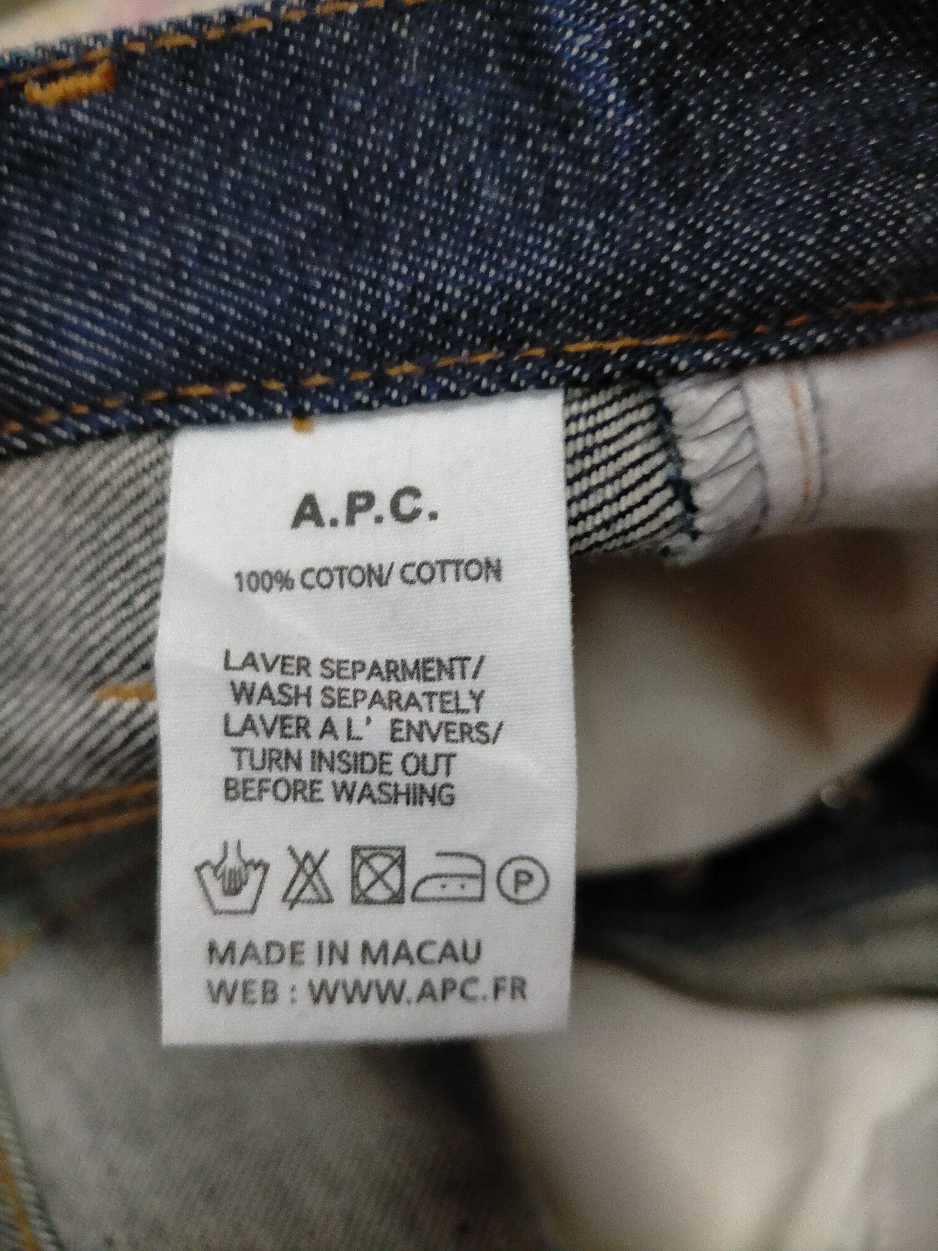A.P.C. Skinny Jeans A.P.C Selvage Size US 31 - 12 Thumbnail