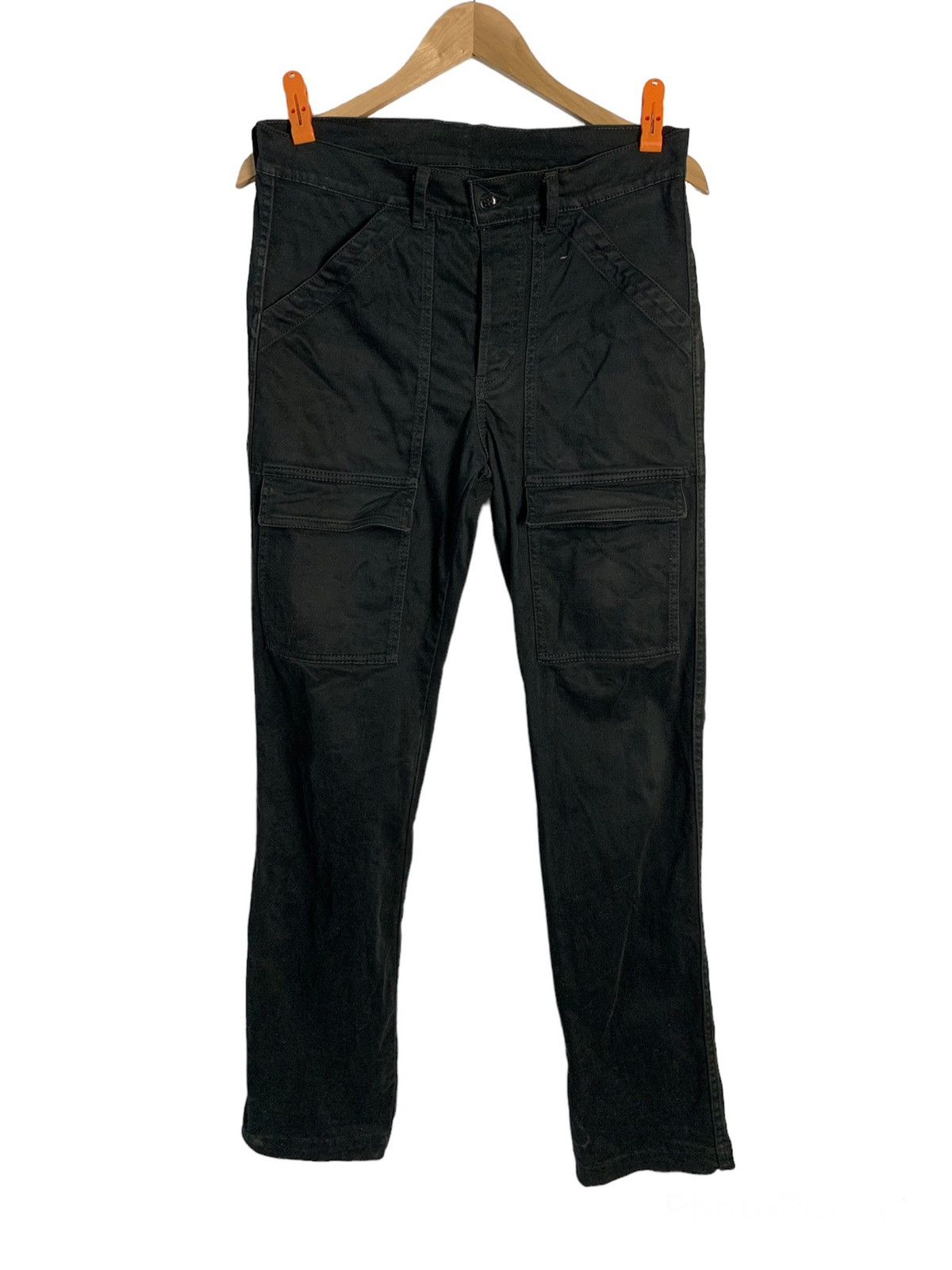 image of Zucca Travail Multipocket Punk Pants in Black, Men's (Size 32)
