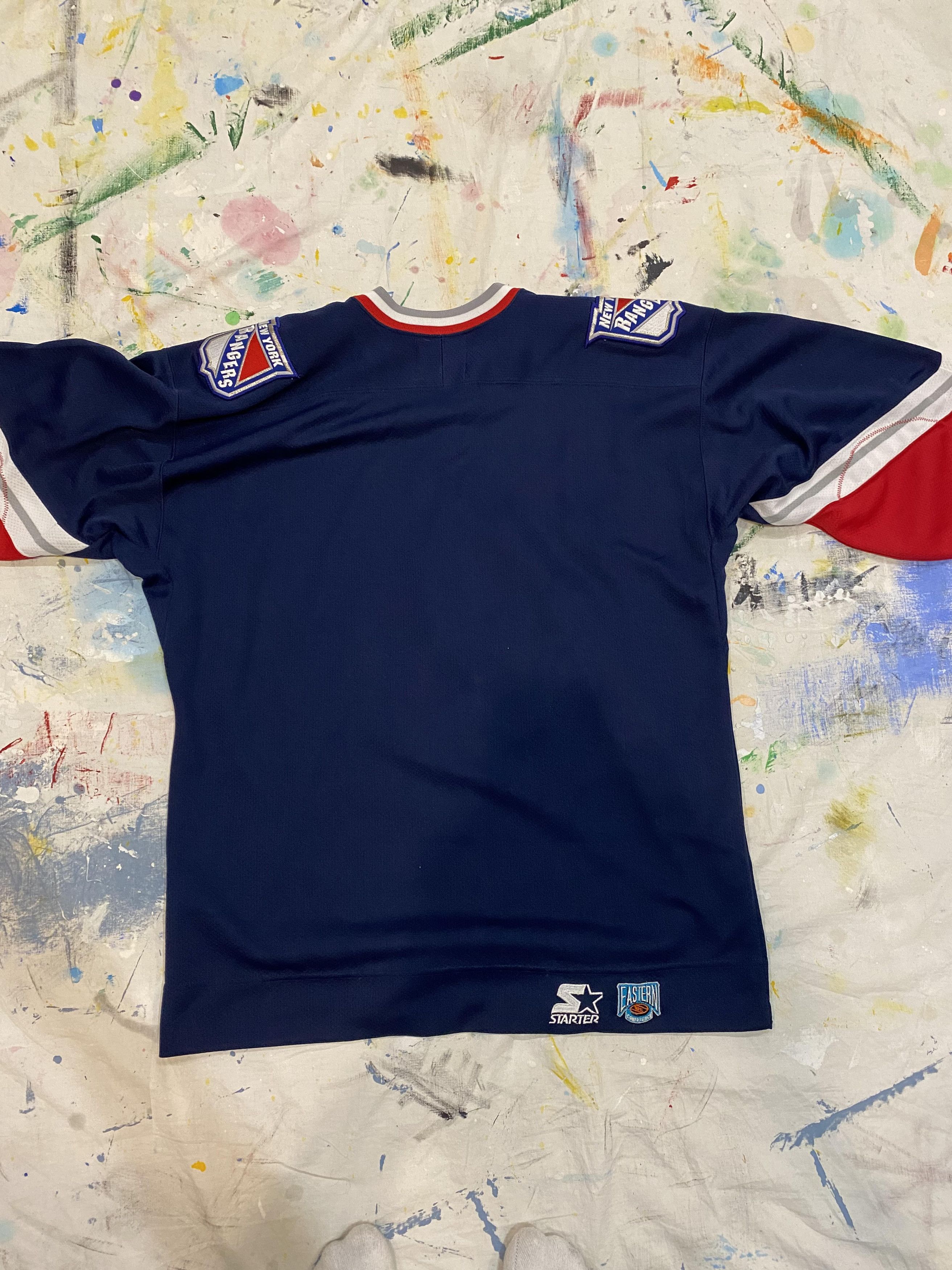 Maillot Hockey New York Rangers Lady Liberty CCM édition Limitée - Taille L - Occasion Bon état