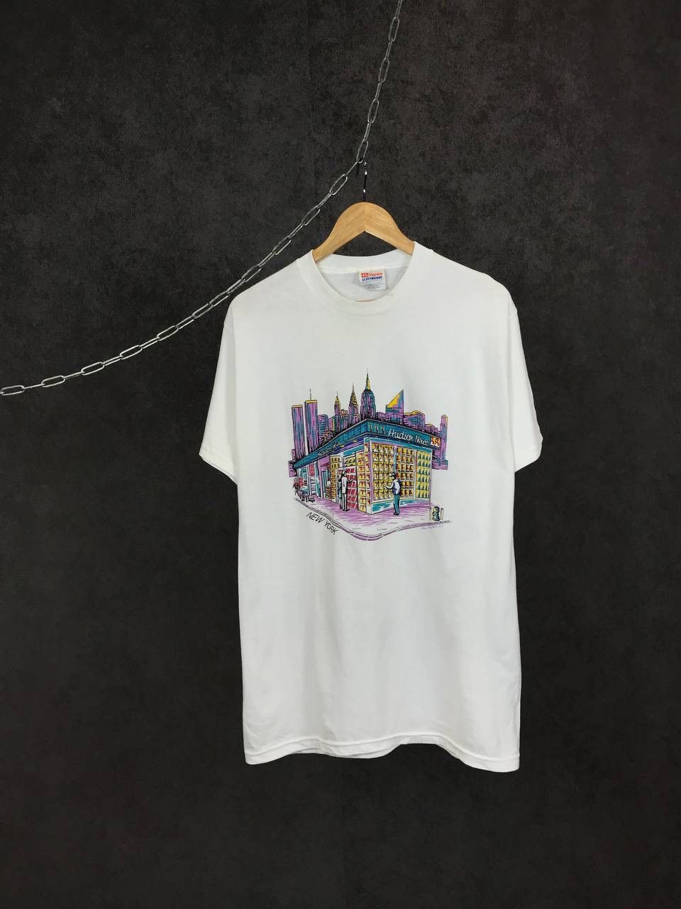 Hanes × Vintage NY New York Hanes American vintage art tee Size US M / EU 48-50 / 2 - 1 Thumbnail
