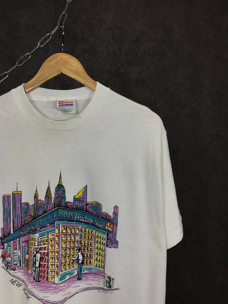 Hanes × Vintage NY New York Hanes American vintage art tee Size US M / EU 48-50 / 2 - 2 Thumbnail