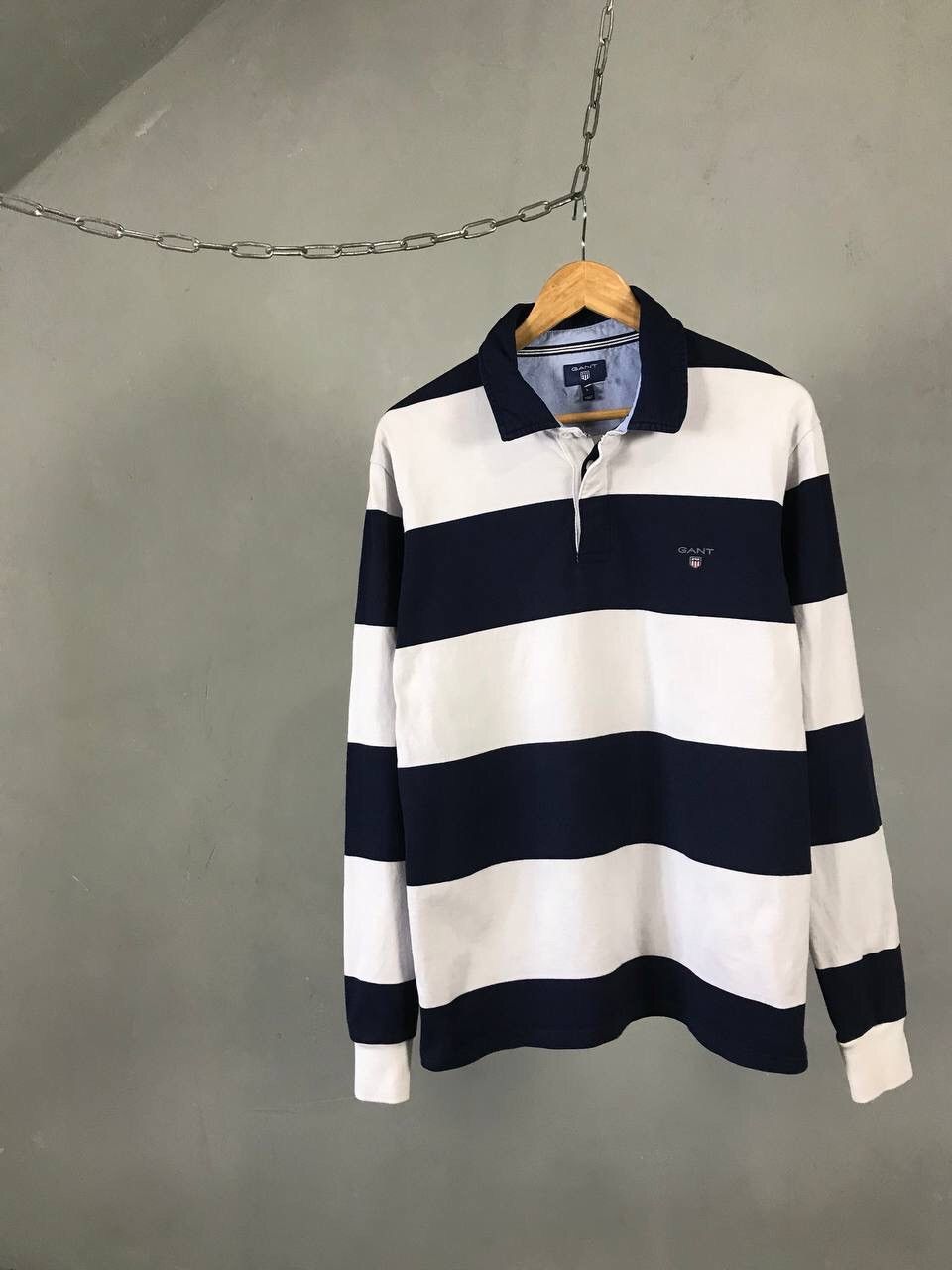 Gant Gant Luxury Streetwear Polo Longsleeve Size US L / EU 52-54 / 3 - 1 Thumbnail