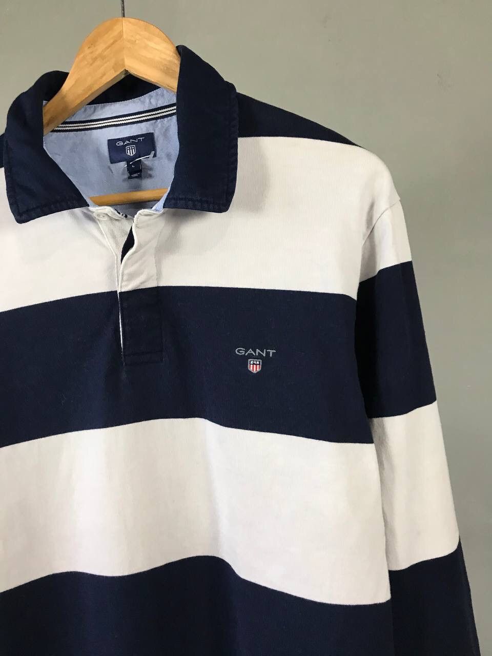 Gant Gant Luxury Streetwear Polo Longsleeve Size US L / EU 52-54 / 3 - 2 Thumbnail