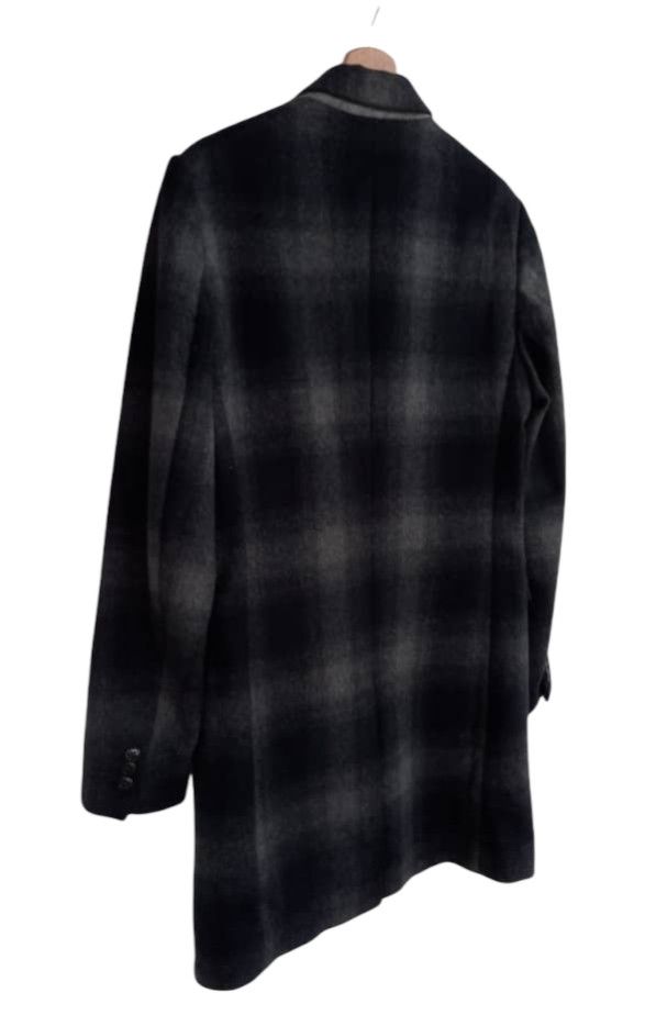 Japanese Brand × Zara Casual Zara Man Plaid Wool Long Coat Size US S / EU 44-46 / 1 - 8 Thumbnail