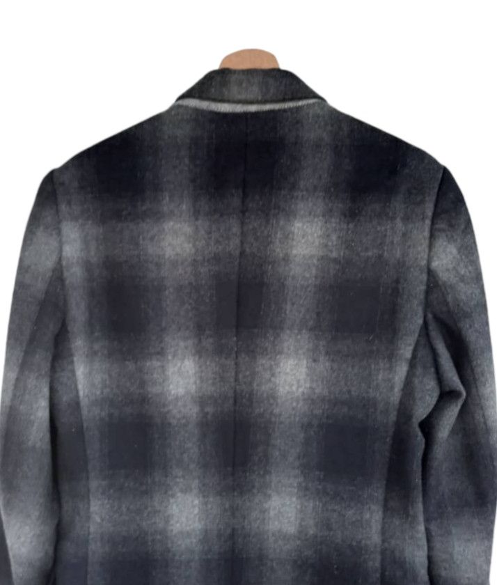 Japanese Brand × Zara Casual Zara Man Plaid Wool Long Coat Size US S / EU 44-46 / 1 - 5 Thumbnail