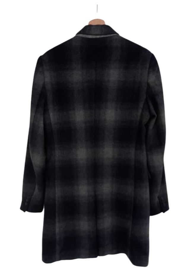 Japanese Brand × Zara Casual Zara Man Plaid Wool Long Coat Size US S / EU 44-46 / 1 - 4 Thumbnail