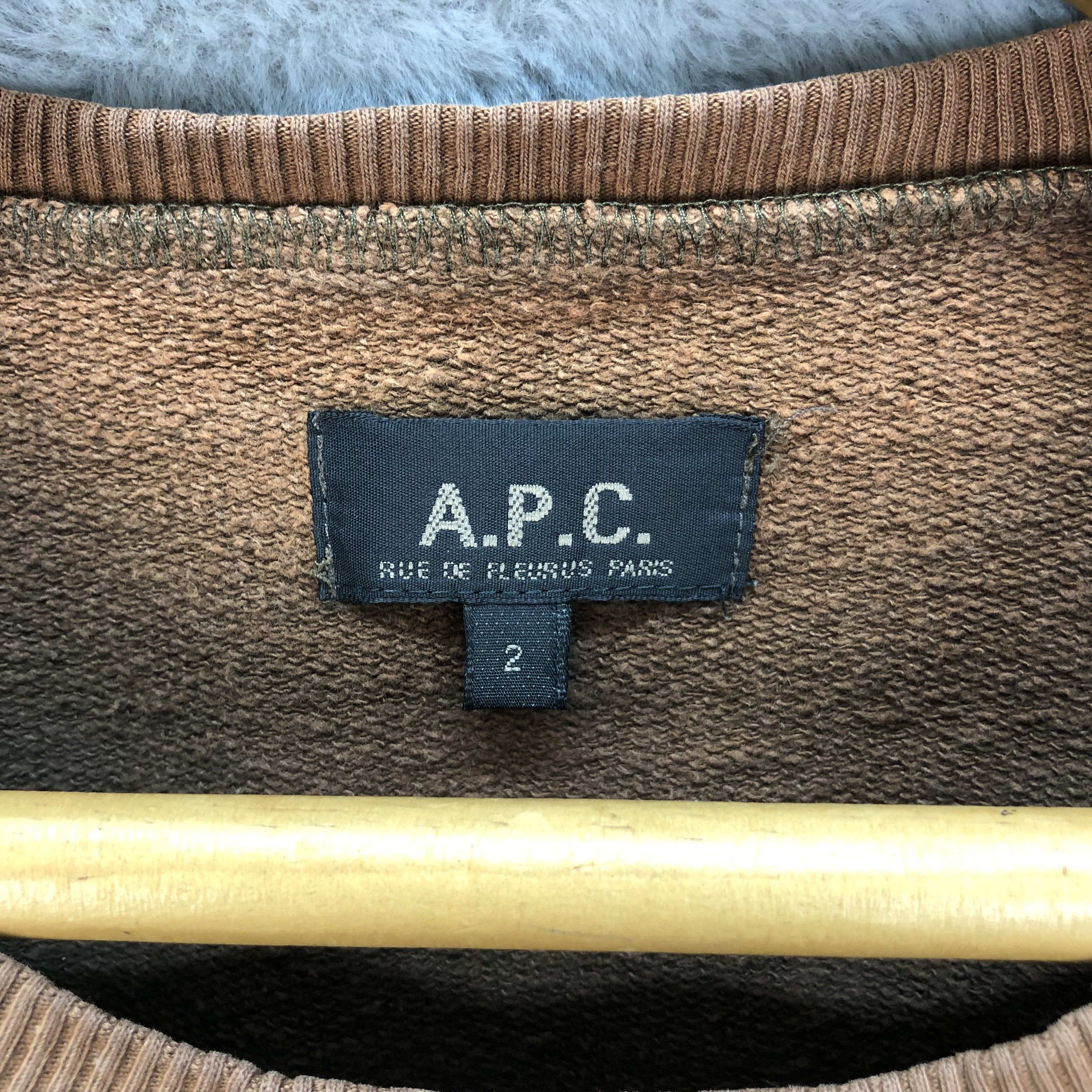 A.P.C. A.P.C. Lion King Face Graphics Printed Sweatshirts #5299-183 Size US M / EU 48-50 / 2 - 7 Thumbnail