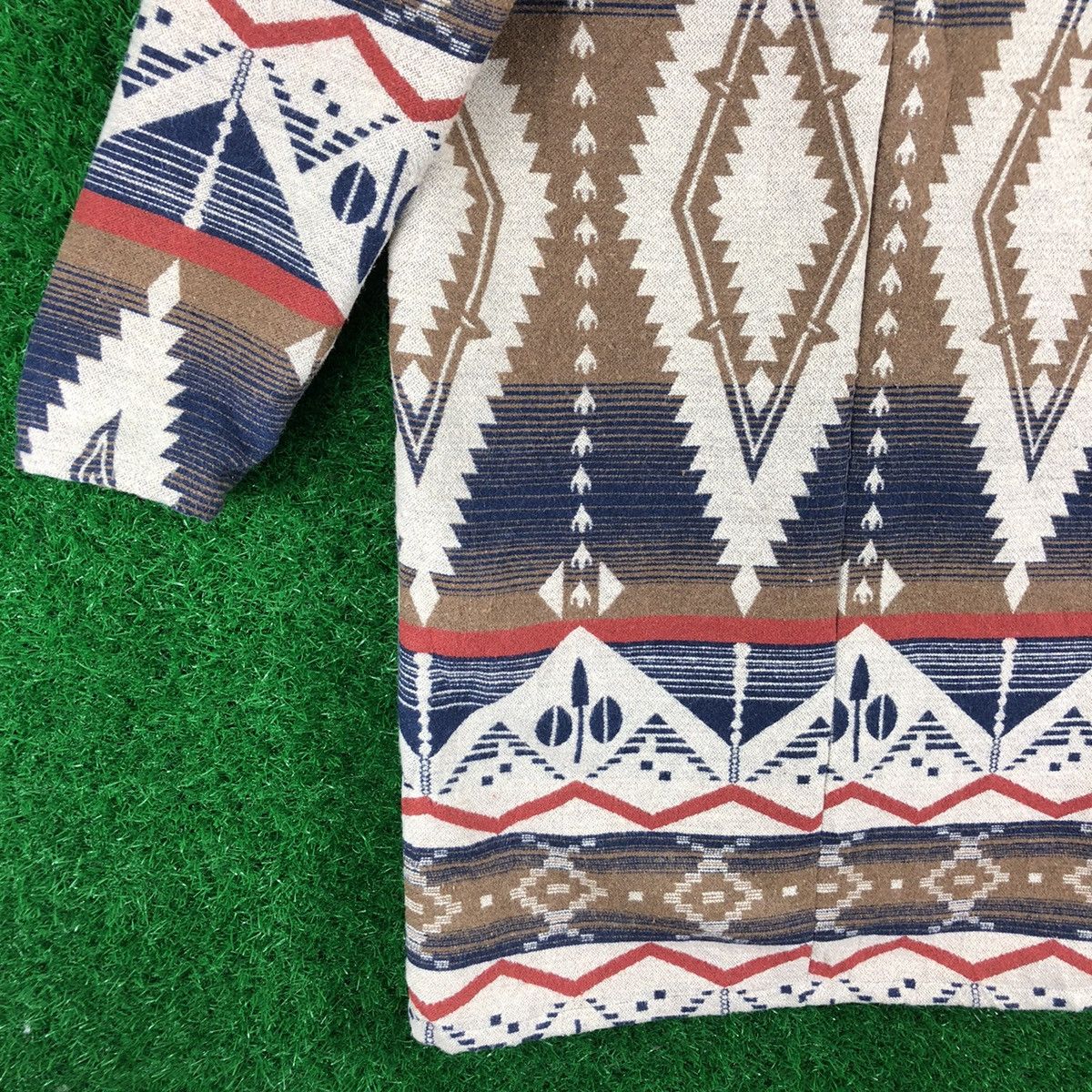 Native Navajo Native Multicolor Cardigan Down Jacket by Radarista Size US M / EU 48-50 / 2 - 6 Thumbnail