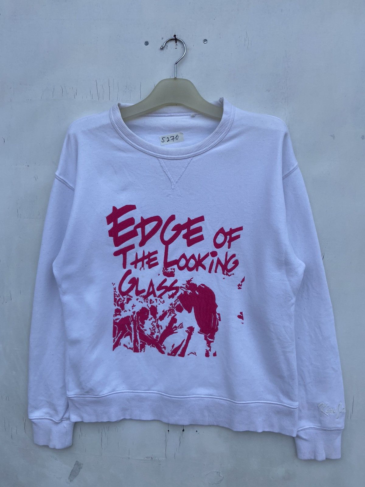 image of Edge Of The Looking Glass Kim Jones White, Men's (Size Medium)