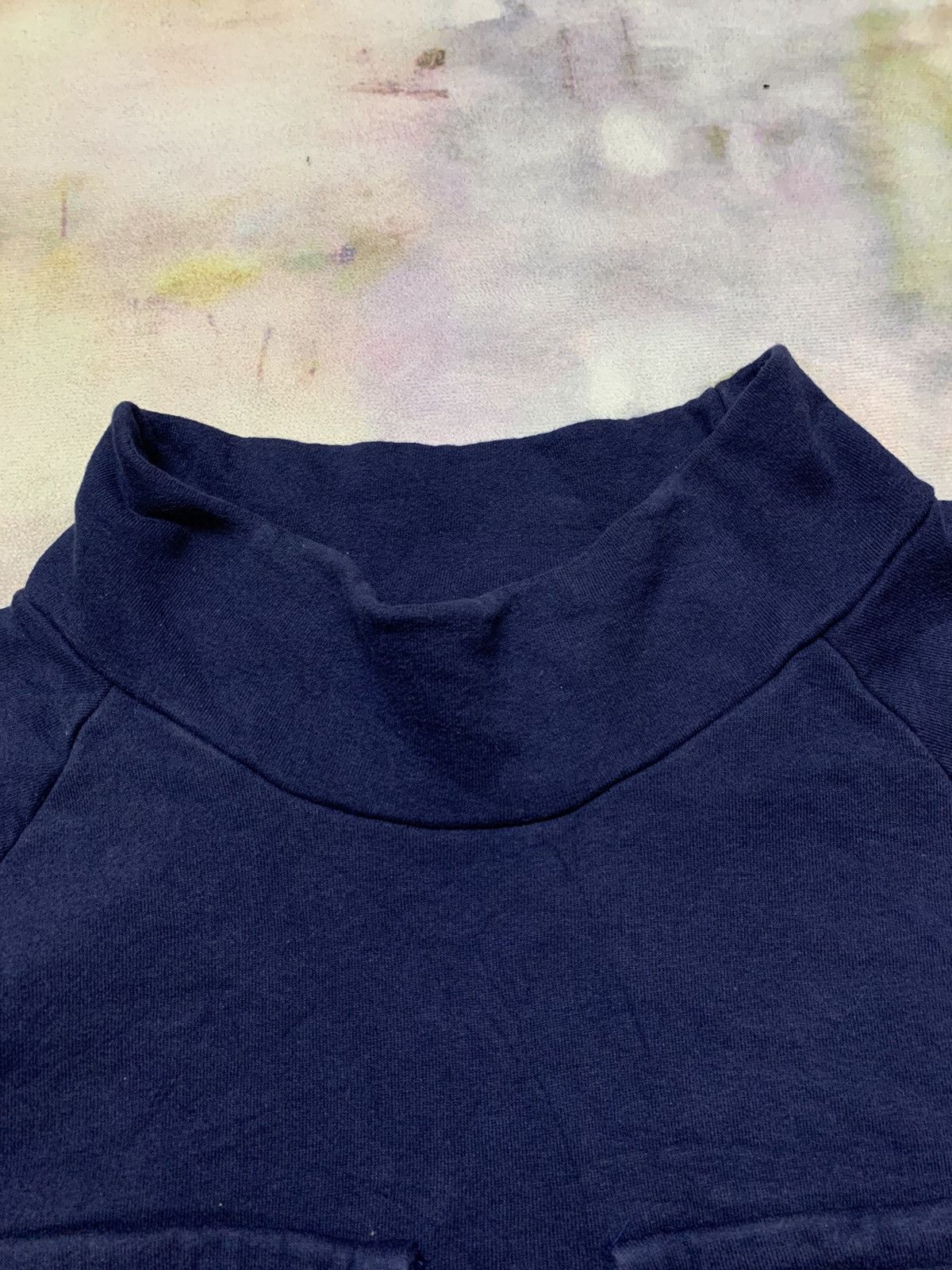 Blue Blue Japan Japanese TAKUYA NAKAMURA Chest Cargo Pocket Sweatshirt Size US L / EU 52-54 / 3 - 5 Thumbnail