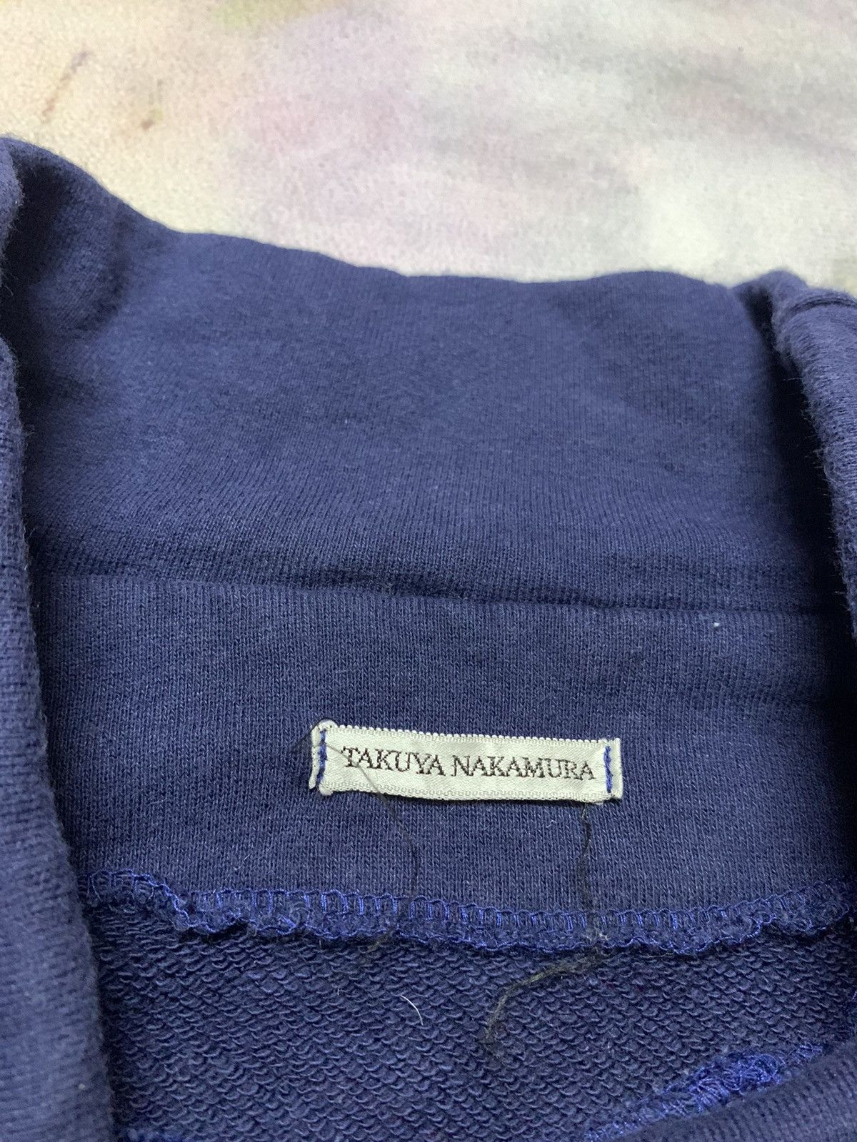 Blue Blue Japan Japanese TAKUYA NAKAMURA Chest Cargo Pocket Sweatshirt Size US L / EU 52-54 / 3 - 6 Thumbnail