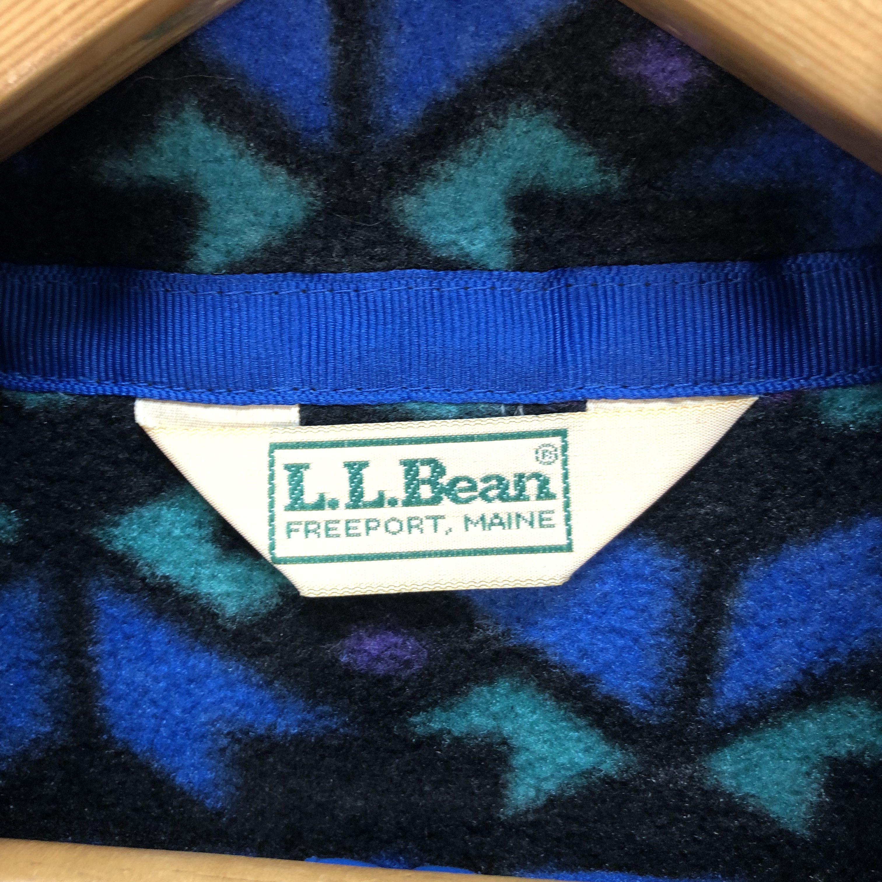 L.L. Bean Rare L.L. Bean Nice Design Snap Button Fleece #6308-59 Size S / US 4 / IT 40 - 7 Thumbnail