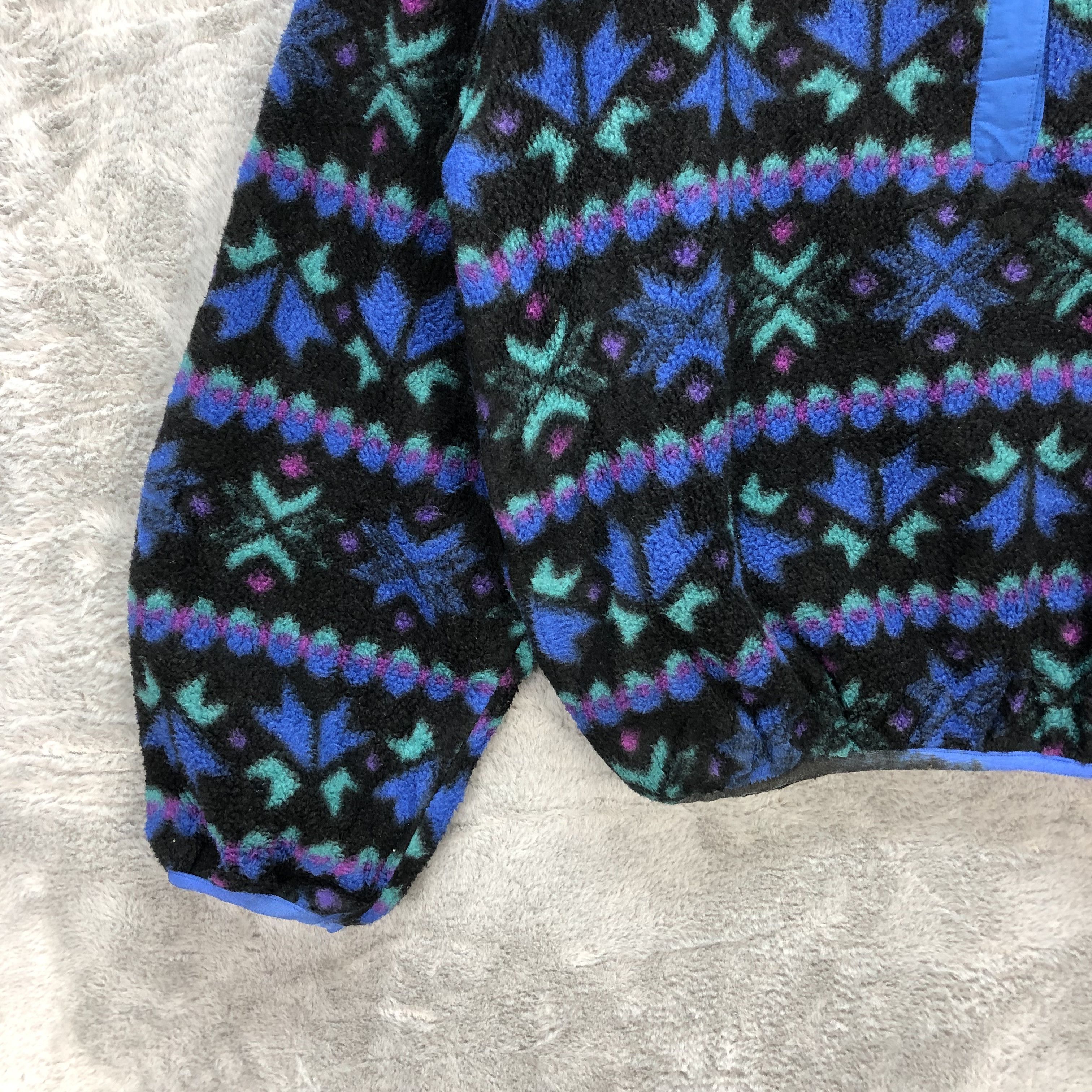 L.L. Bean Rare L.L. Bean Nice Design Snap Button Fleece #6308-59 Size S / US 4 / IT 40 - 5 Thumbnail