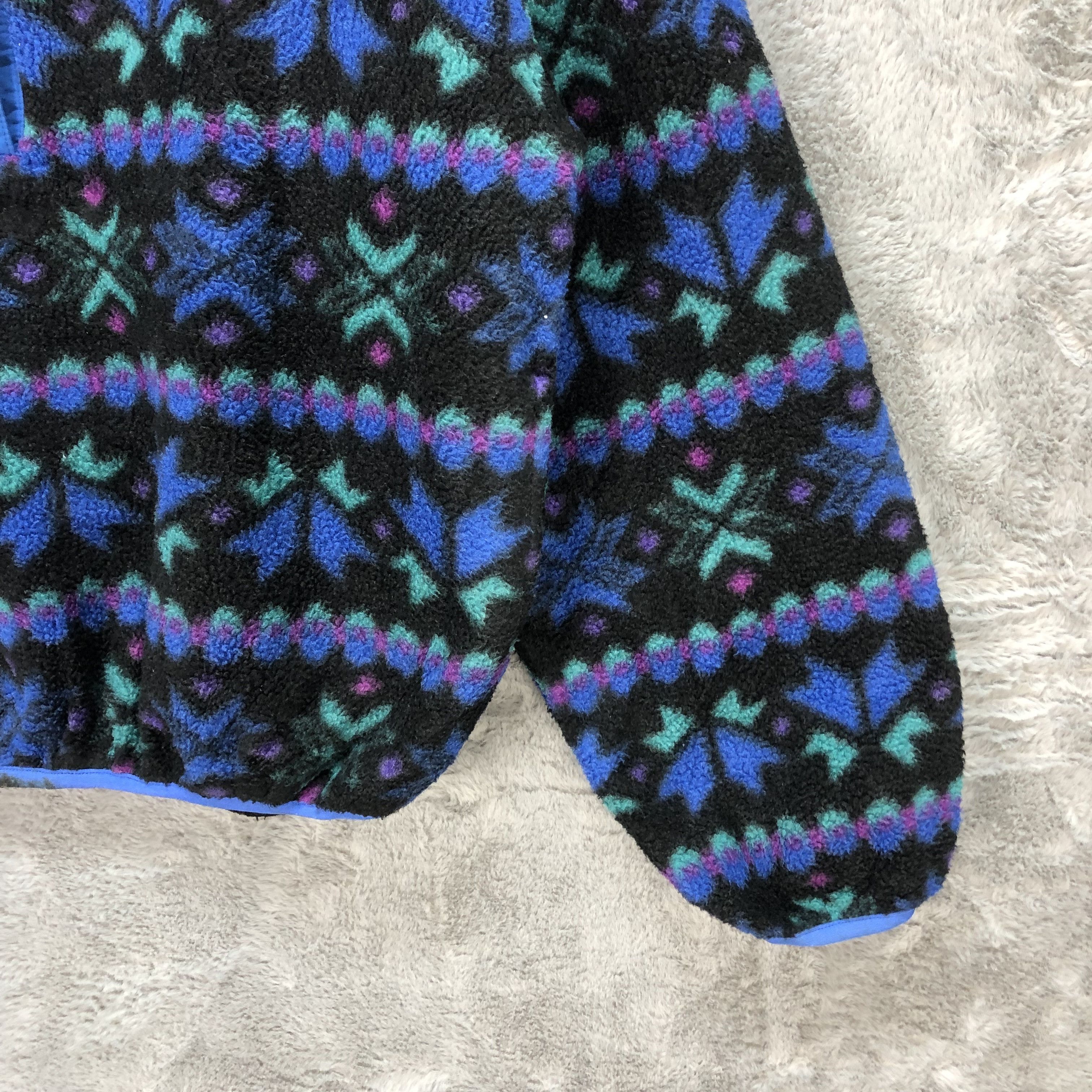 L.L. Bean Rare L.L. Bean Nice Design Snap Button Fleece #6308-59 Size S / US 4 / IT 40 - 6 Thumbnail