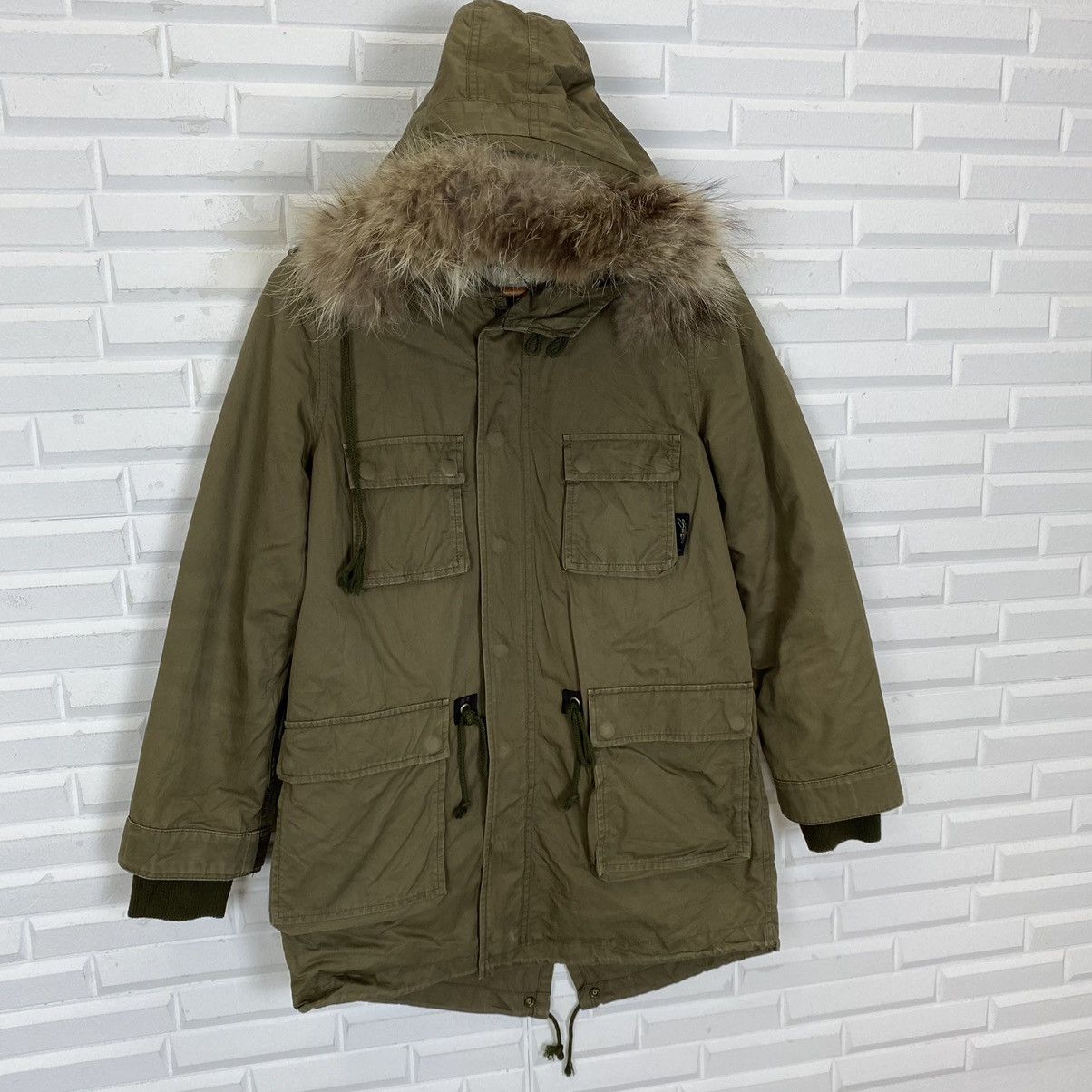 Stussy ✨NICE DESIGN STUSSY PARKAS FUR HOODIE JACKET Size US S / EU 44-46 / 1 - 3 Thumbnail