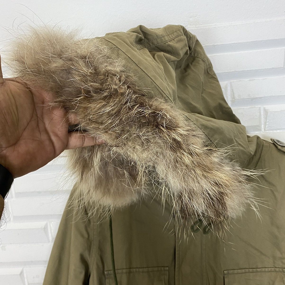Stussy ✨NICE DESIGN STUSSY PARKAS FUR HOODIE JACKET Size US S / EU 44-46 / 1 - 8 Thumbnail
