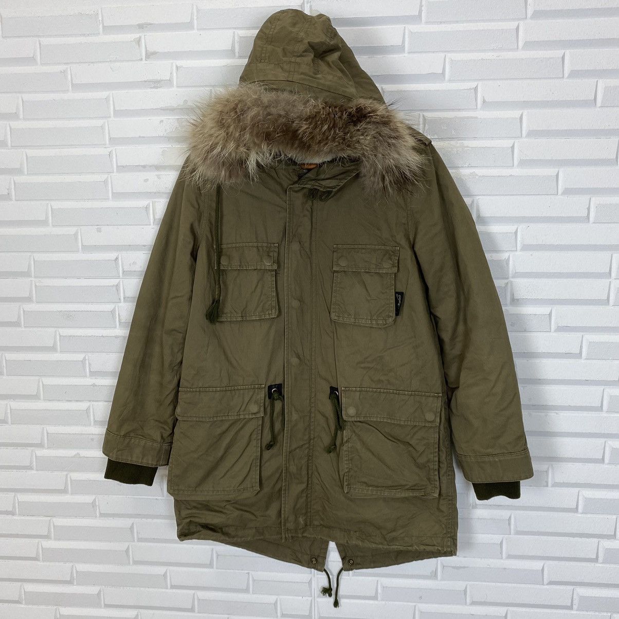 Stussy ✨NICE DESIGN STUSSY PARKAS FUR HOODIE JACKET Size US S / EU 44-46 / 1 - 4 Thumbnail