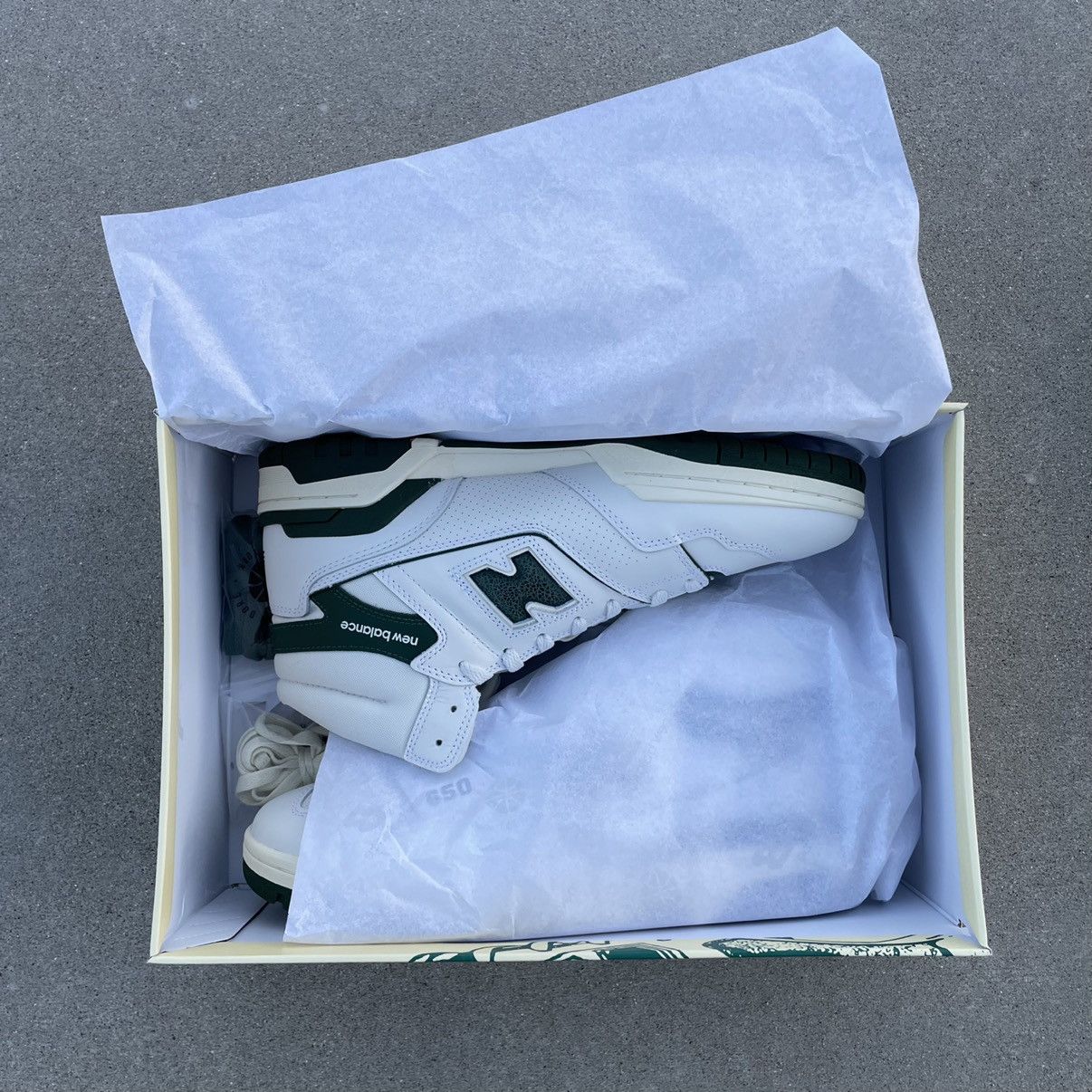 Aime Leon Dore × New Balance New Balance 650R Aime Leon Dore White Green Size US 11.5 / EU 44-45 - 9 Thumbnail