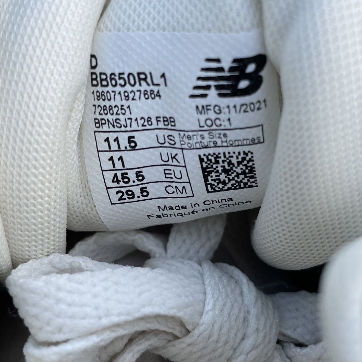 Aime Leon Dore × New Balance New Balance 650R Aime Leon Dore White Green Size US 11.5 / EU 44-45 - 7 Thumbnail