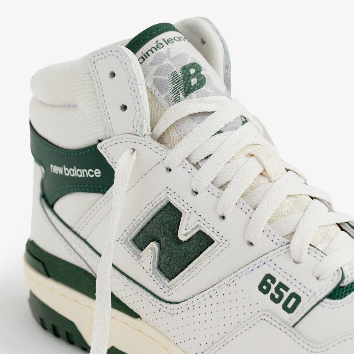 Aime Leon Dore × New Balance New Balance 650R Aime Leon Dore White Green Size US 11.5 / EU 44-45 - 2 Thumbnail