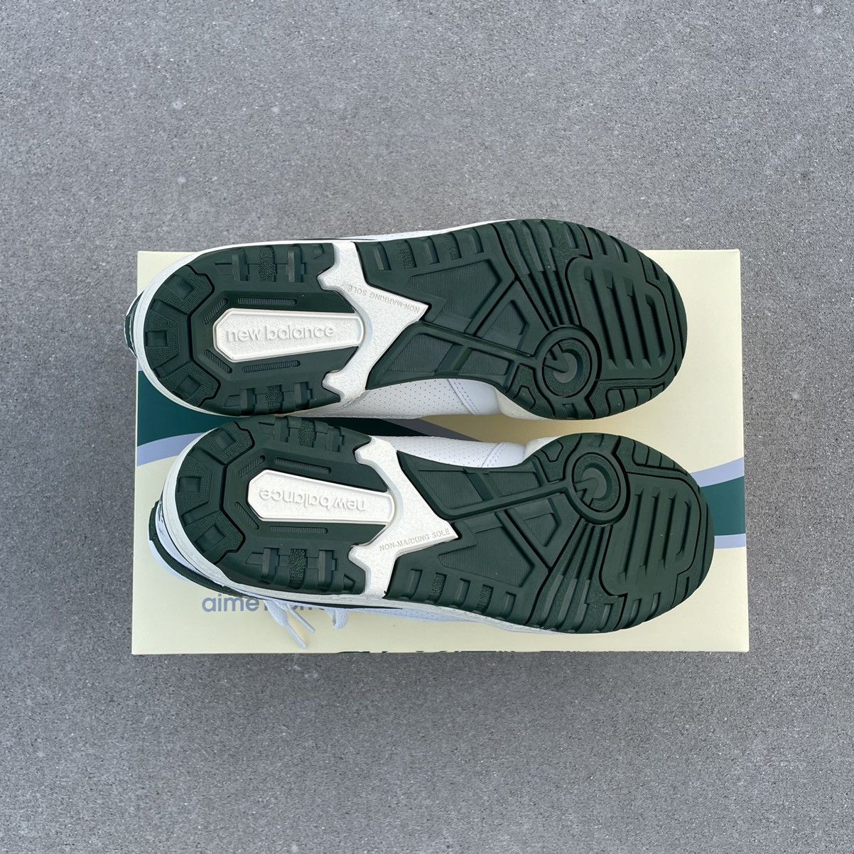 Aime Leon Dore × New Balance New Balance 650R Aime Leon Dore White Green Size US 11.5 / EU 44-45 - 6 Thumbnail
