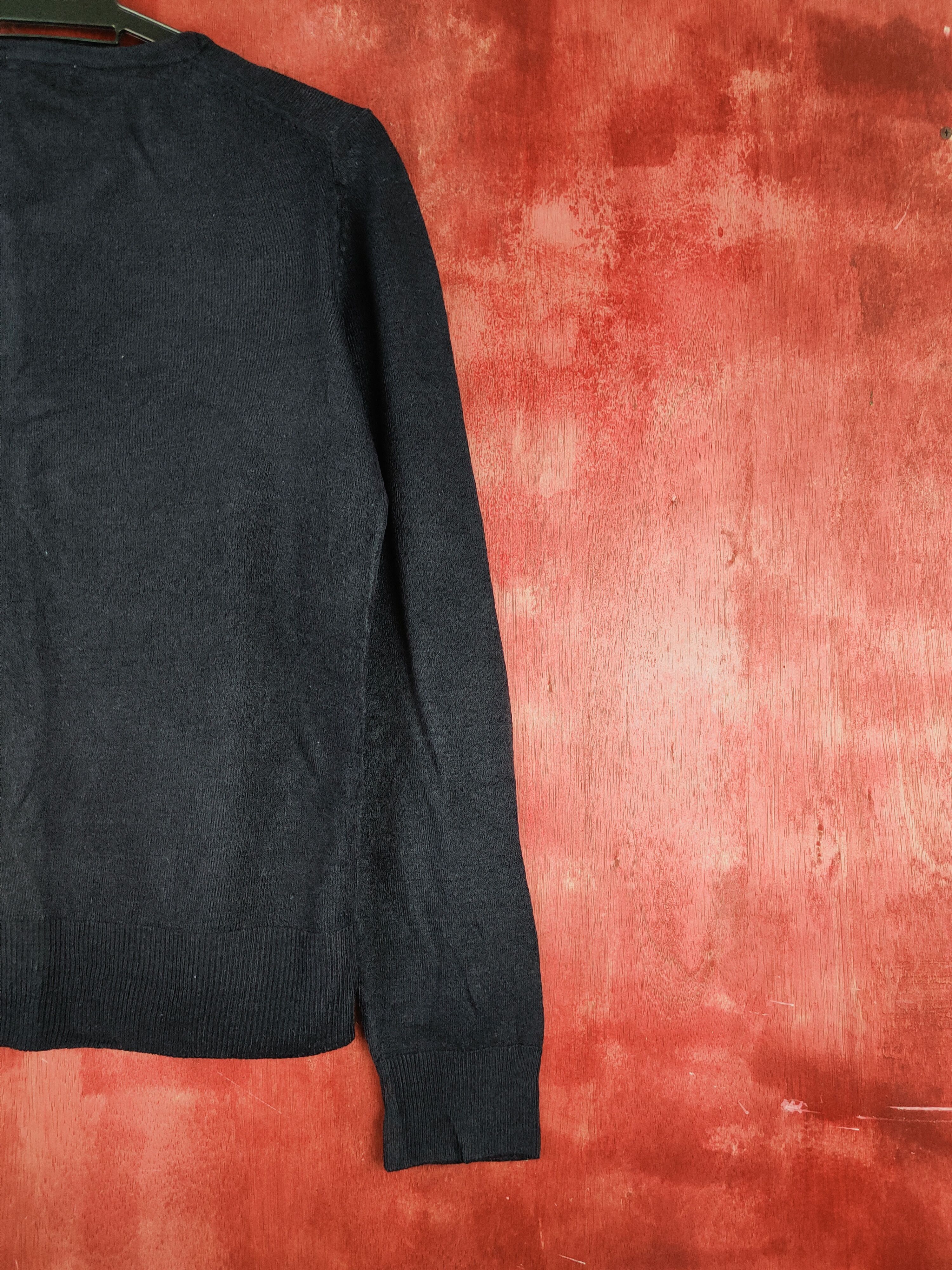 GU × Japanese Brand GU Dark Blue Cardigan knitwear japan vintage plain #S924 Size L / US 10 / IT 46 - 10 Thumbnail