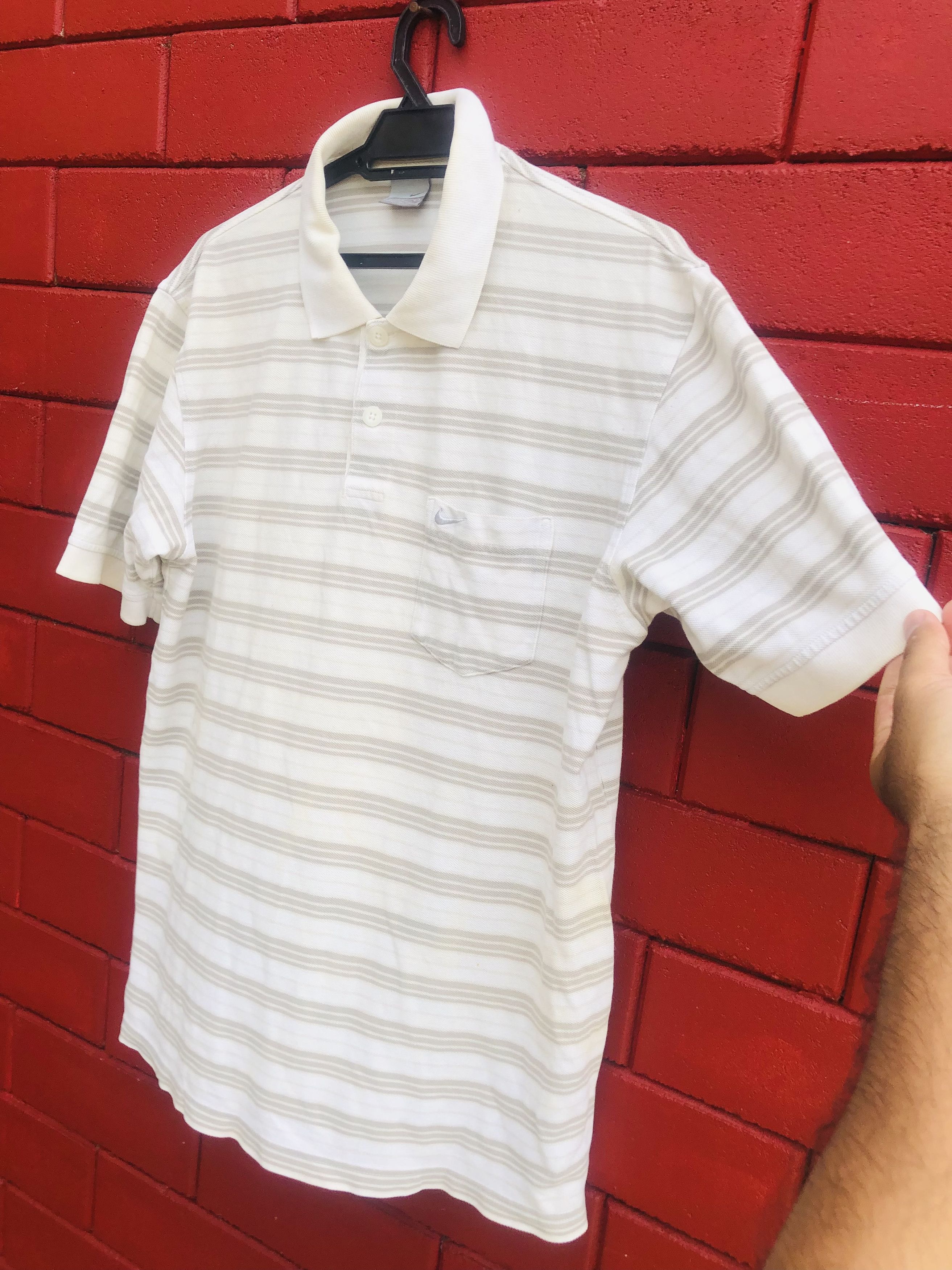 Nike × Vintage Vintage Nike Streetwear Designer Fashion Style Shirt Size US M / EU 48-50 / 2 - 5 Thumbnail
