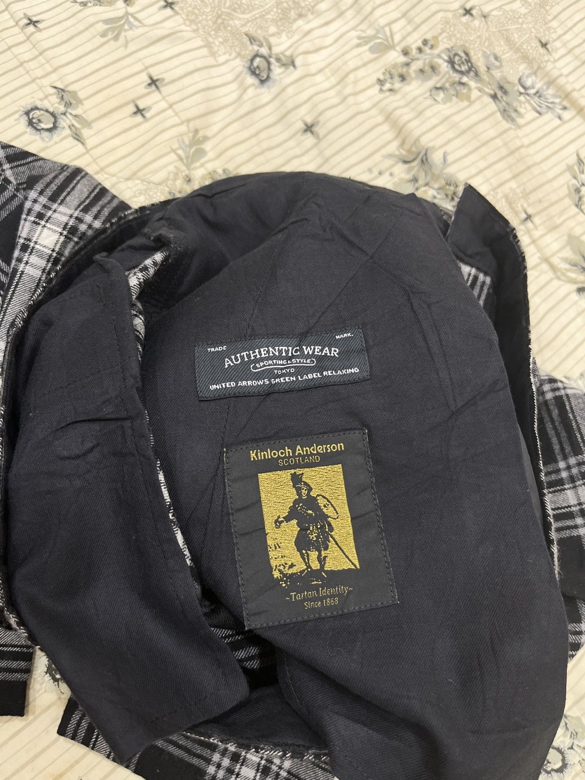 Japanese Brand (Llll). KINLOCH ANDERSON TARTAN PANTS Size US 31 - 9 Thumbnail