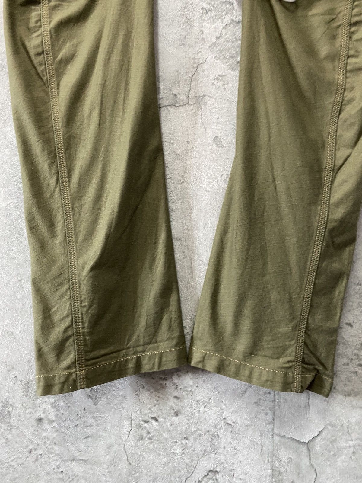 Edwin × Japanese Brand Vintage Edwin Japan Cargo Parachute Twisted Seam Baggy Pants Size US 34 / EU 50 - 10 Thumbnail