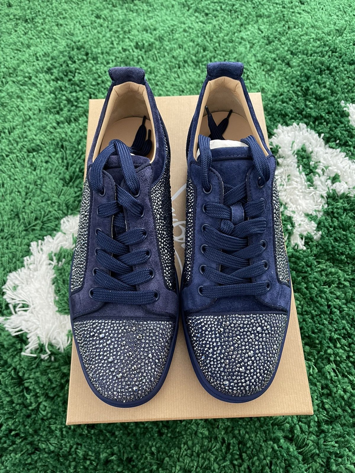 Christian Louboutin Christian Louboutin Louis Junior Strass Flat 