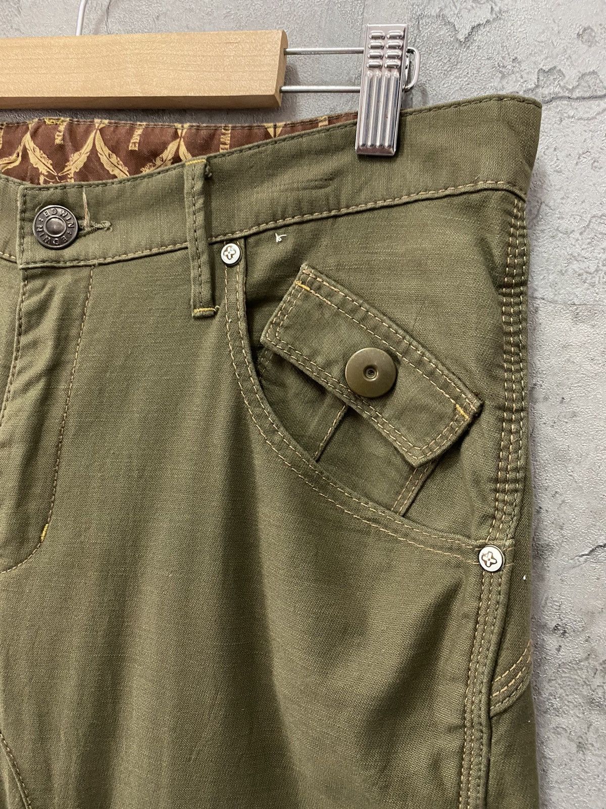Edwin × Japanese Brand Vintage Edwin Japan Cargo Parachute Twisted Seam Baggy Pants Size US 34 / EU 50 - 10 Thumbnail
