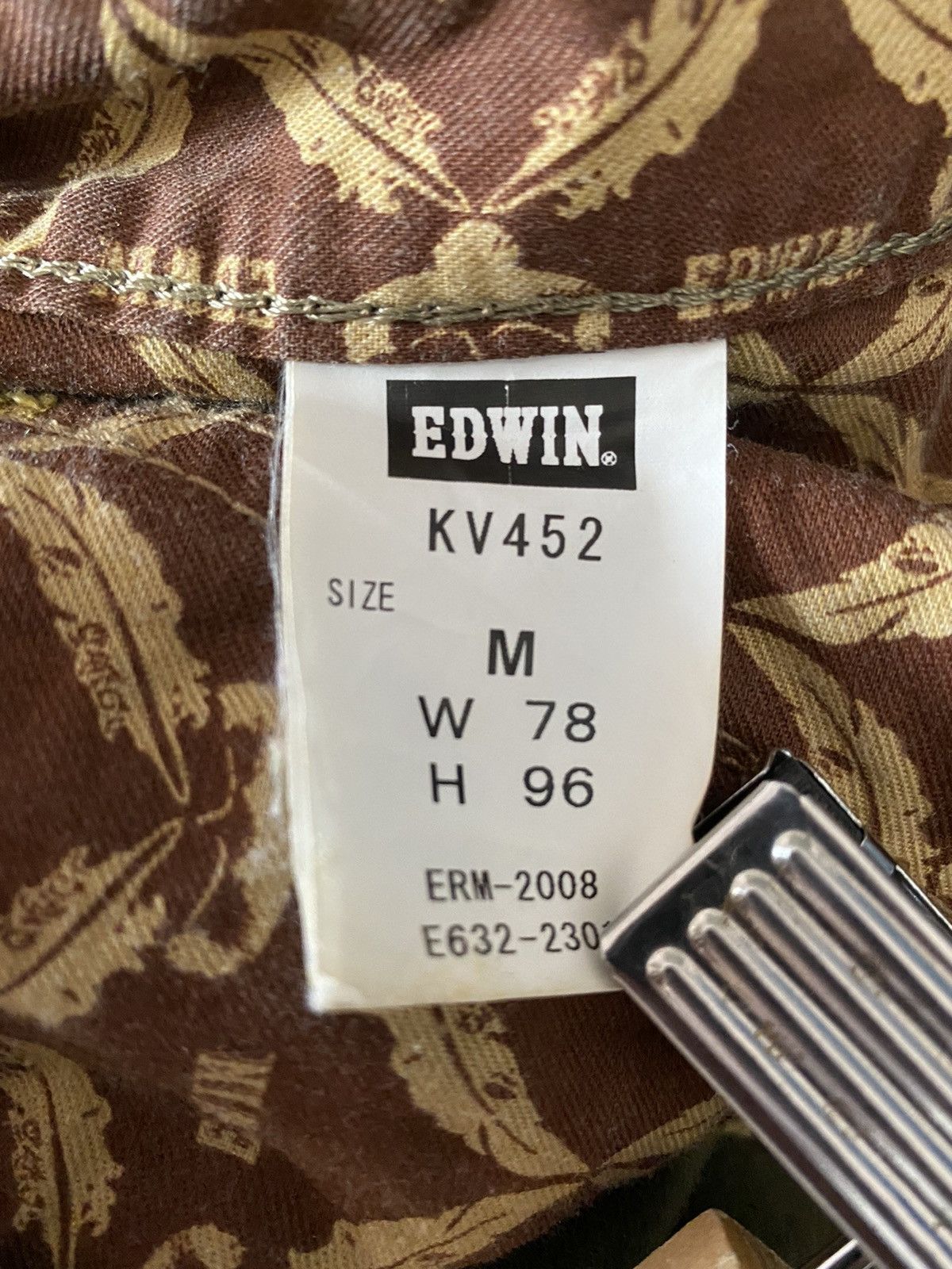 Edwin × Japanese Brand Vintage Edwin Japan Cargo Parachute Twisted Seam Baggy Pants Size US 34 / EU 50 - 21 Thumbnail