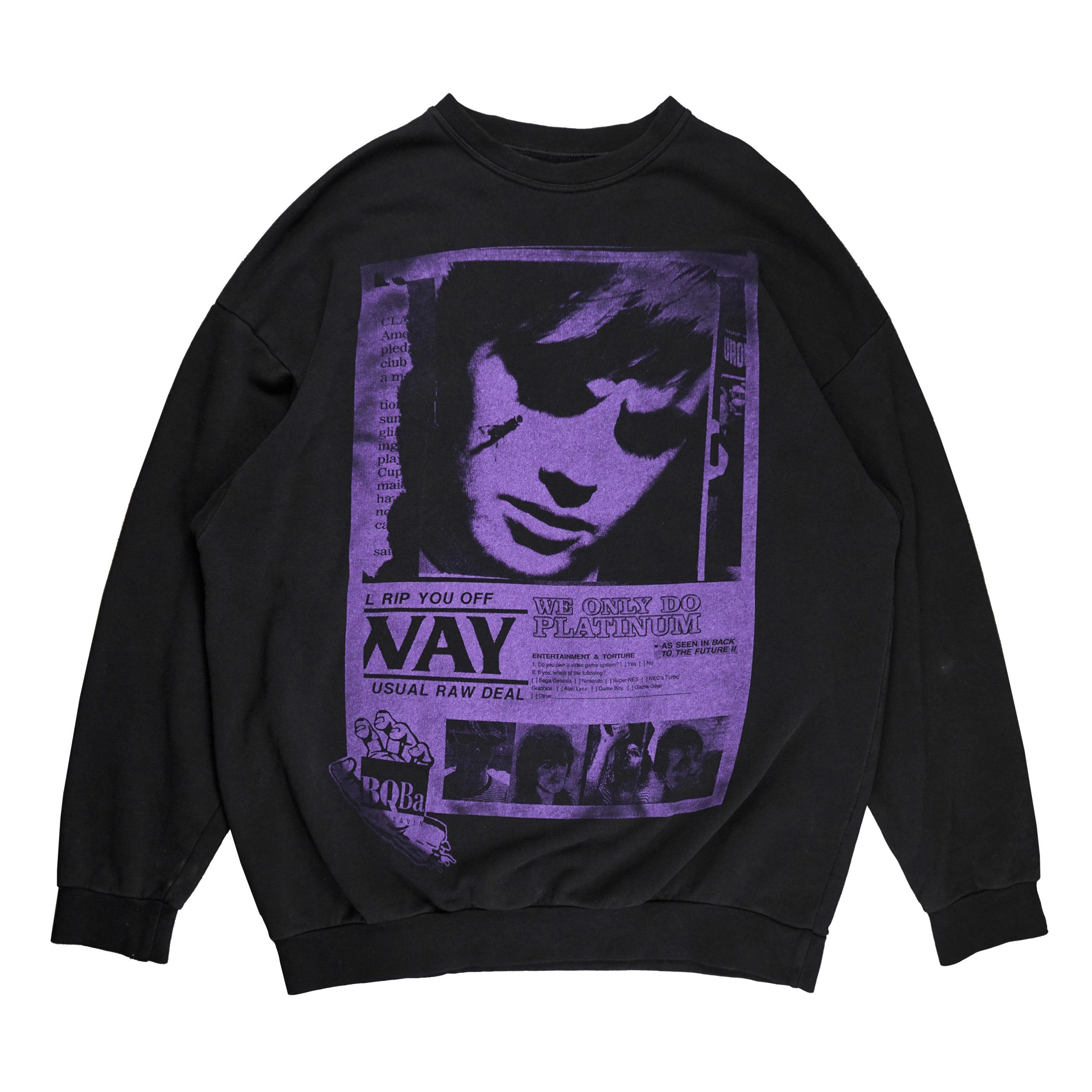 Raf Simons SS03 Collage Sweatshirt Size US L / EU 52-54 / 3 - 1 Thumbnail