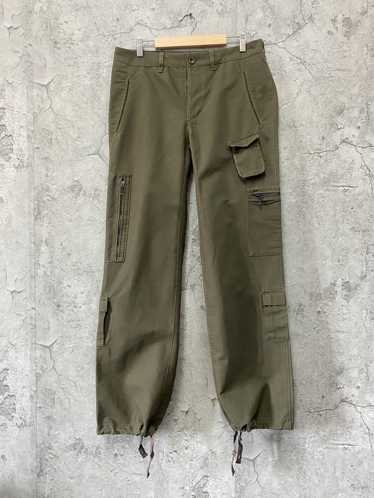 Designer × Japanese Brand Hiromichi Nakano Japan Cargo Parachute Technical Pants Size US 32 / EU 48 - 1 Thumbnail