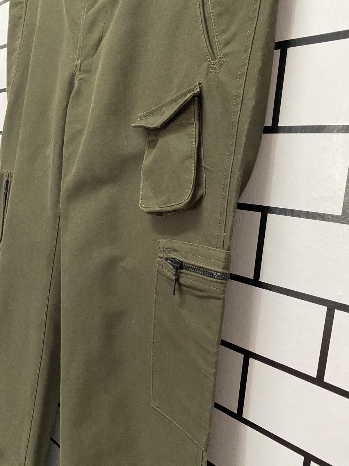 Designer × Japanese Brand Hiromichi Nakano Japan Cargo Parachute Technical Pants Size US 32 / EU 48 - 4 Thumbnail