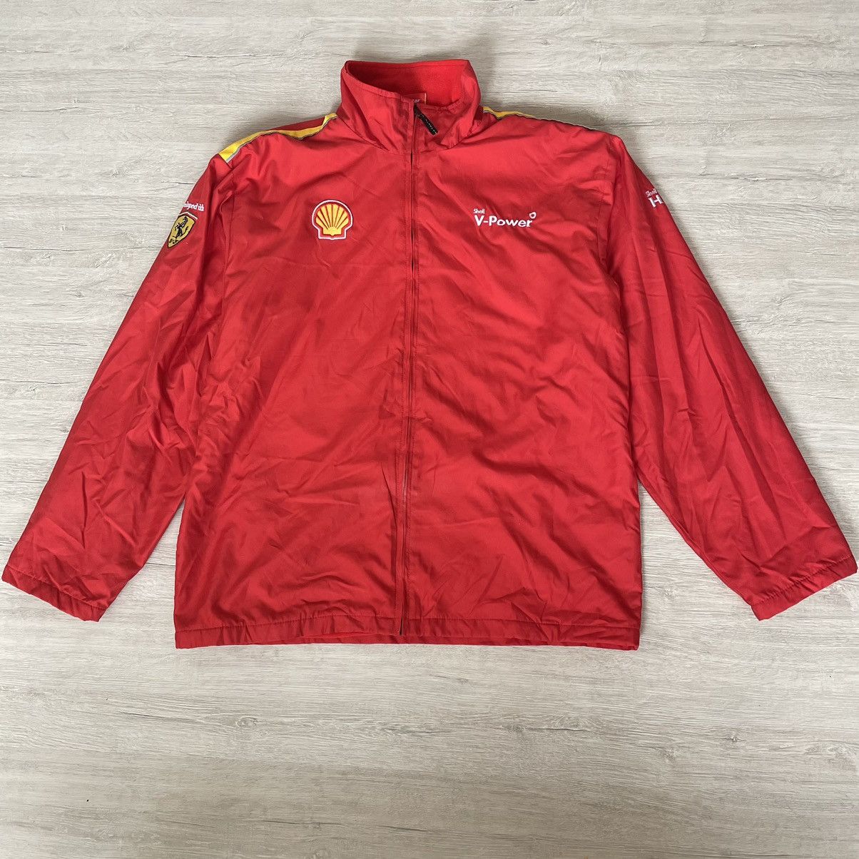 Ferrari × Vintage Ferrari Shell Windbreaker Insulated Vintage Racing Jacket Size US L / EU 52-54 / 3 - 1 Thumbnail