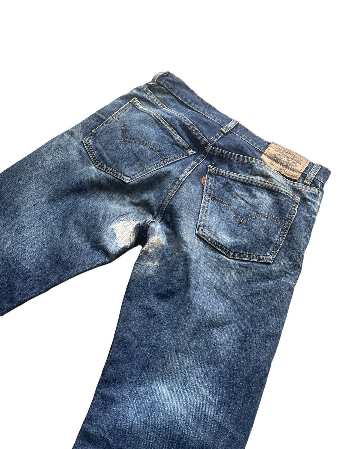 If Six Was Nine Levi’s 607 Orange Tag Vintage 1999 Denim Size US 33 - 10 Thumbnail