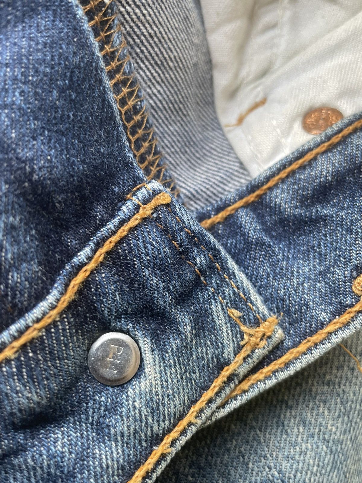 If Six Was Nine Levi’s 607 Orange Tag Vintage 1999 Denim Size US 33 - 19 Thumbnail