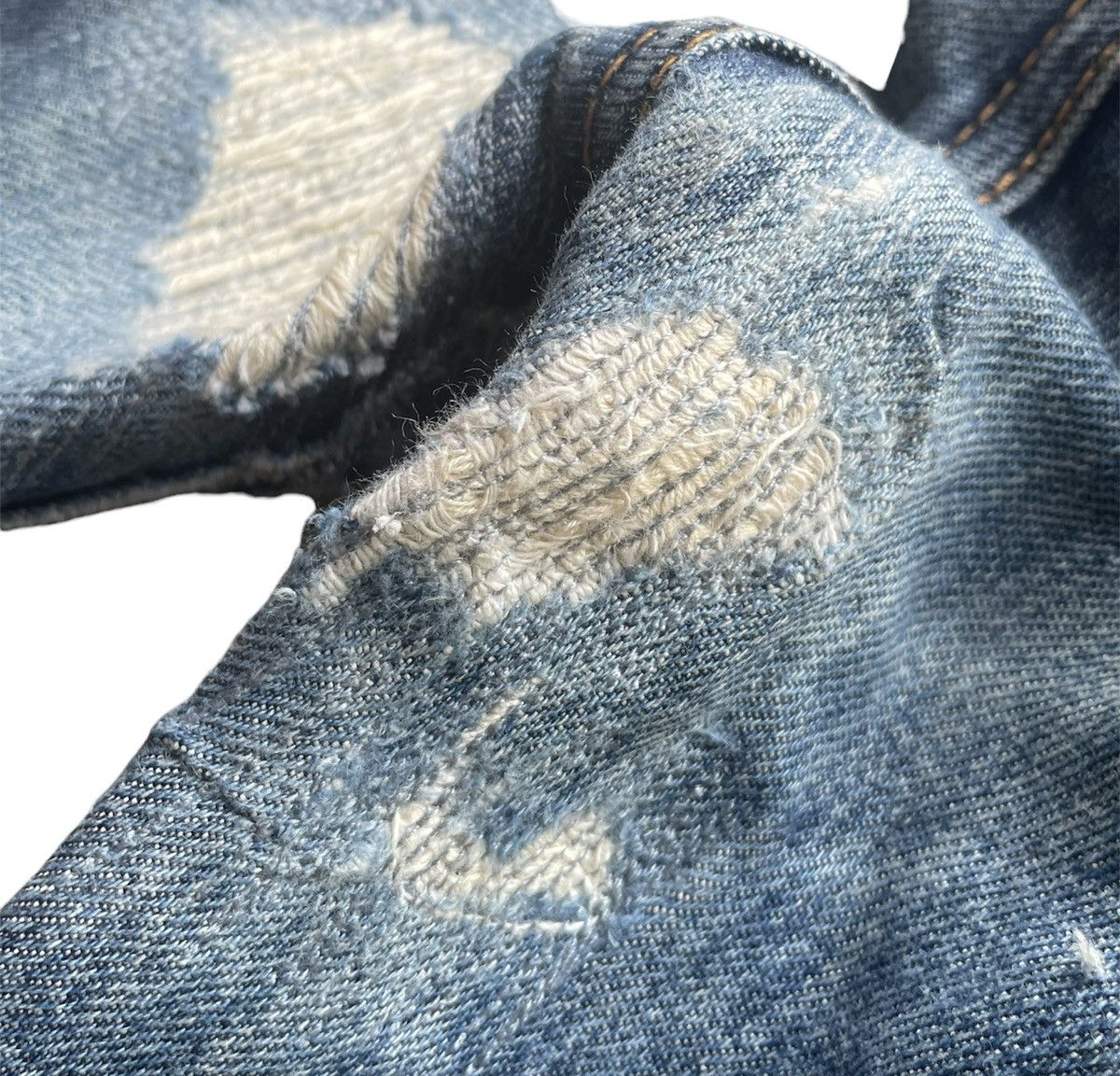 If Six Was Nine Levi’s 607 Orange Tag Vintage 1999 Denim Size US 33 - 14 Thumbnail
