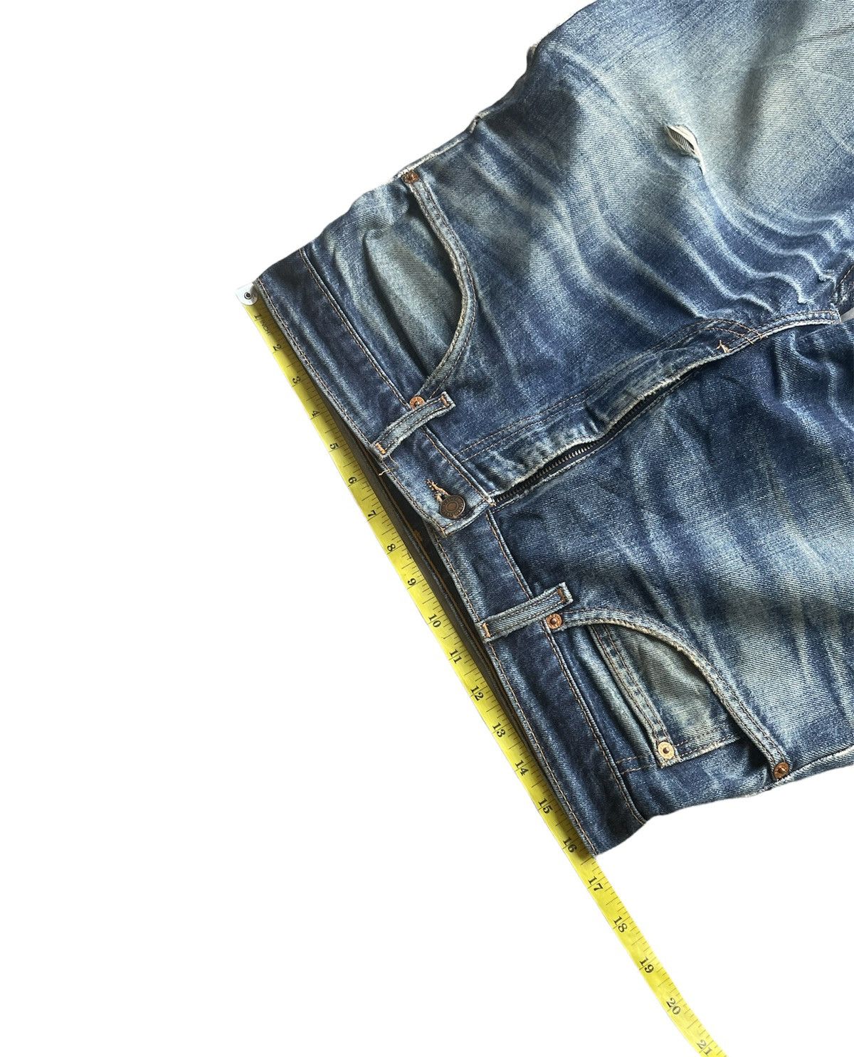 If Six Was Nine Levi’s 607 Orange Tag Vintage 1999 Denim Size US 33 - 2 Thumbnail