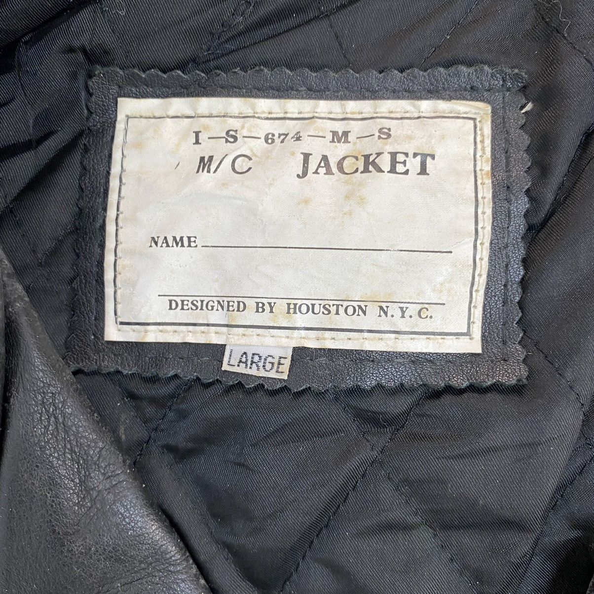 Vintage 💥HOUSTON NYC Biker Jacket Size US L / EU 52-54 / 3 - 7 Thumbnail