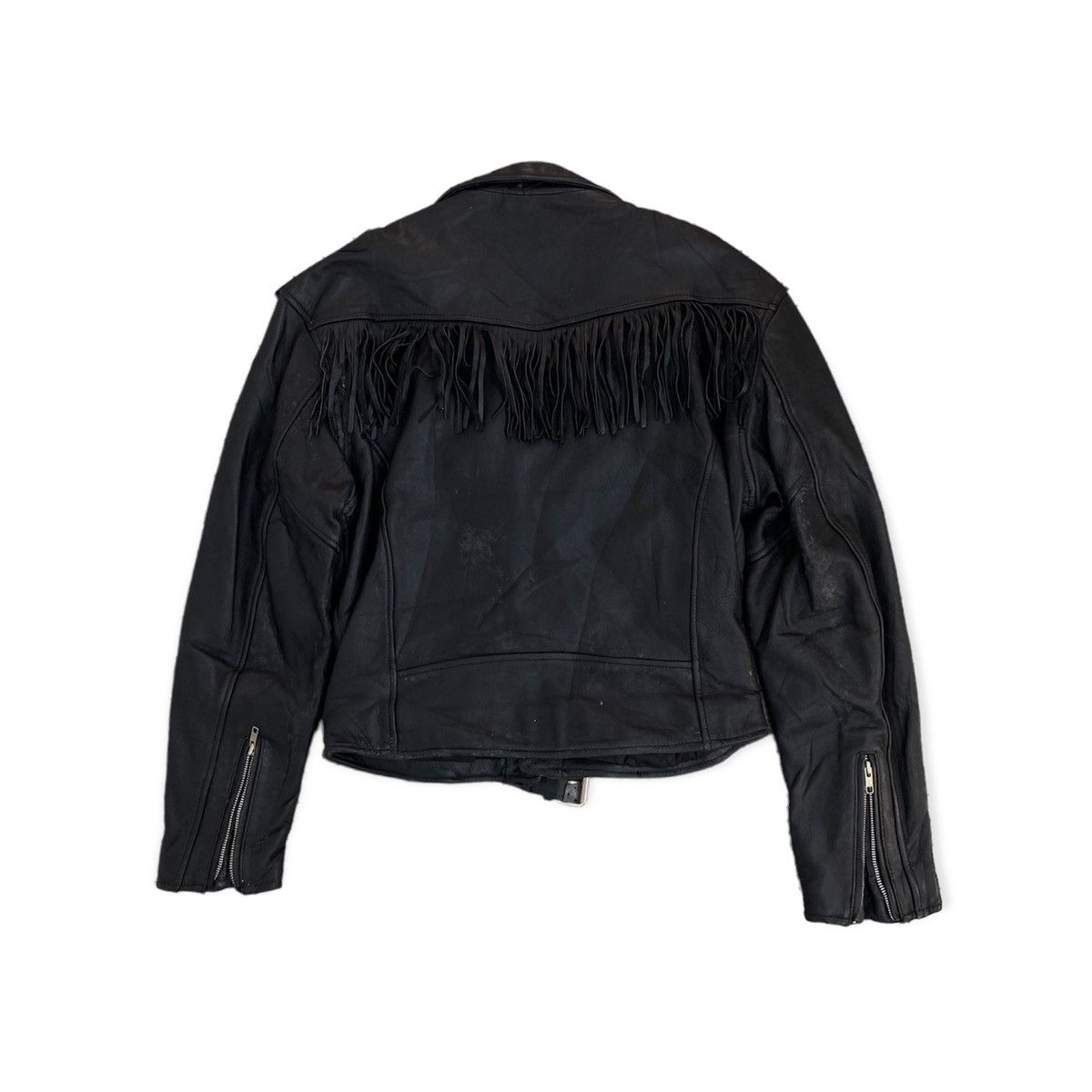 Vintage 💥HOUSTON NYC Biker Jacket Size US L / EU 52-54 / 3 - 2 Thumbnail