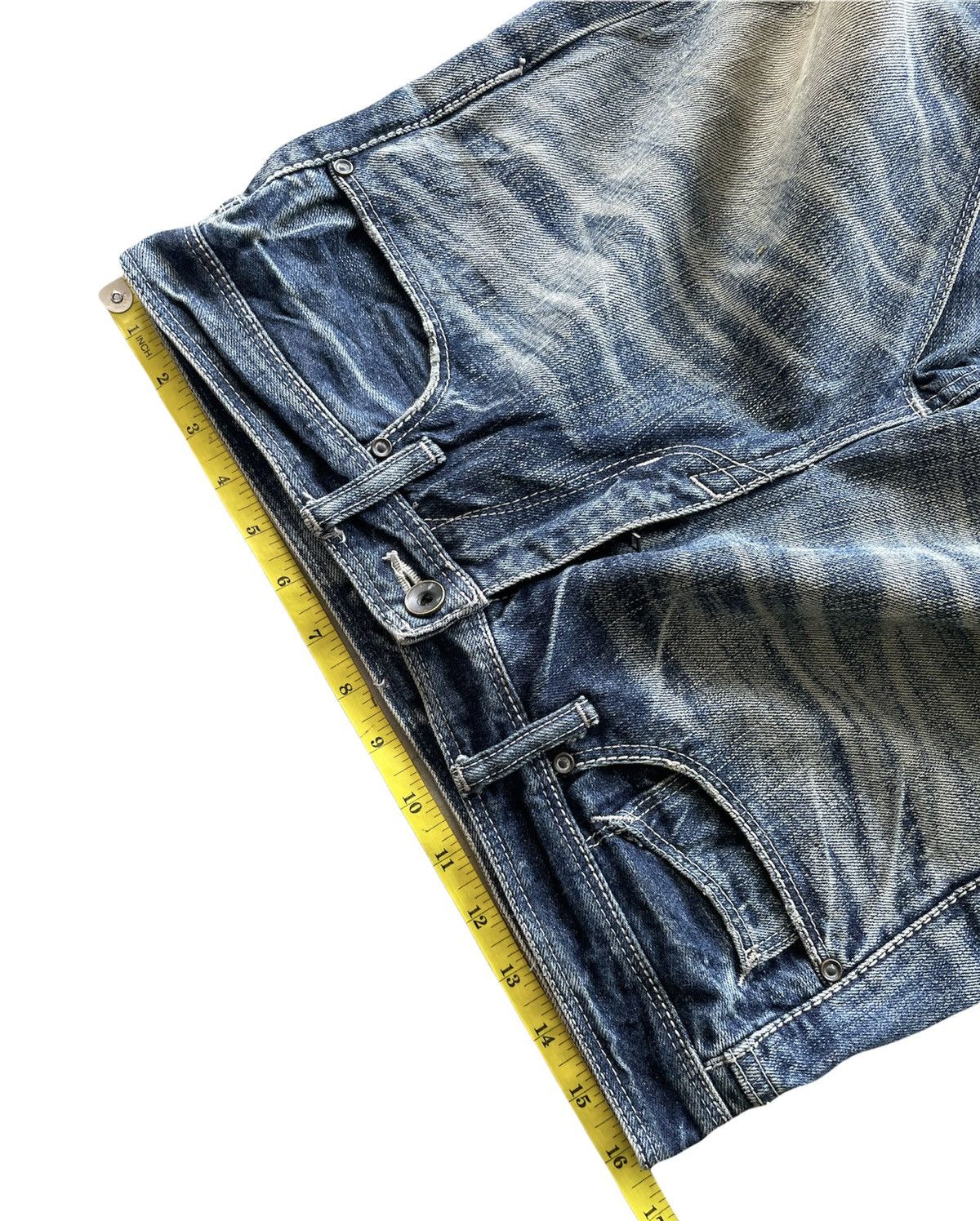 GOSTAR DE FUGA Gostar De Fuga Aging Distressed Denim Size US 32 / EU 48 - 2 Thumbnail