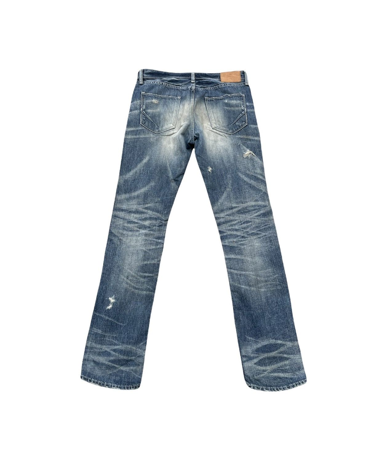 GOSTAR DE FUGA Gostar De Fuga Aging Distressed Denim Size US 32 / EU 48 - 11 Thumbnail