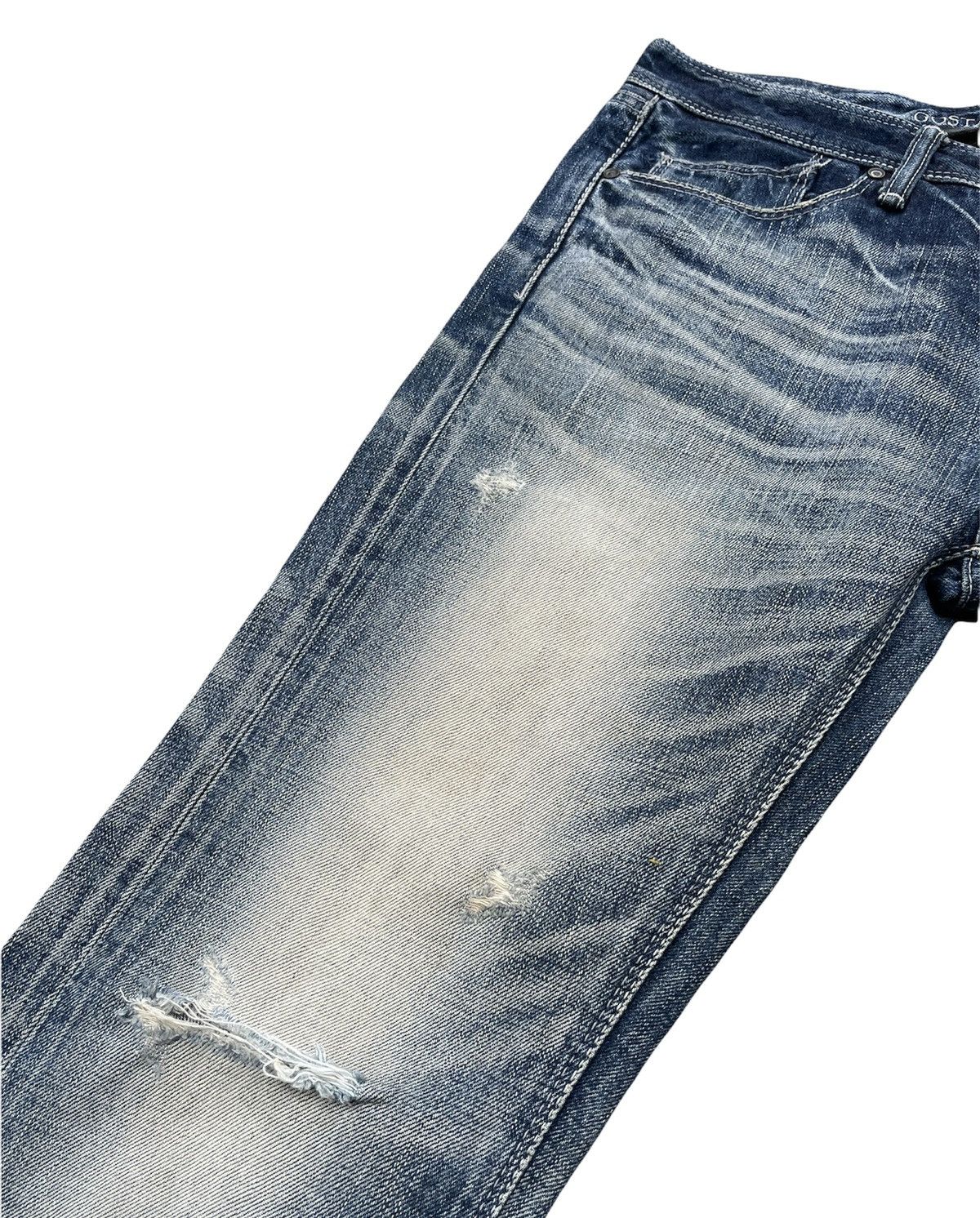 GOSTAR DE FUGA Gostar De Fuga Aging Distressed Denim Size US 32 / EU 48 - 8 Thumbnail